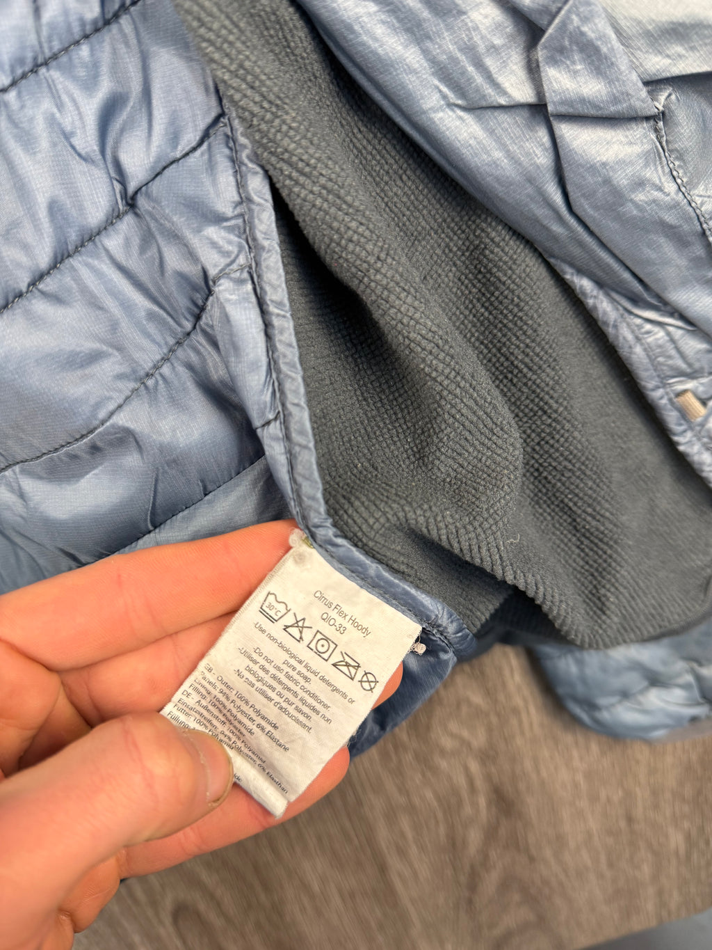 Men’s Rab cirrus flex hoody - small