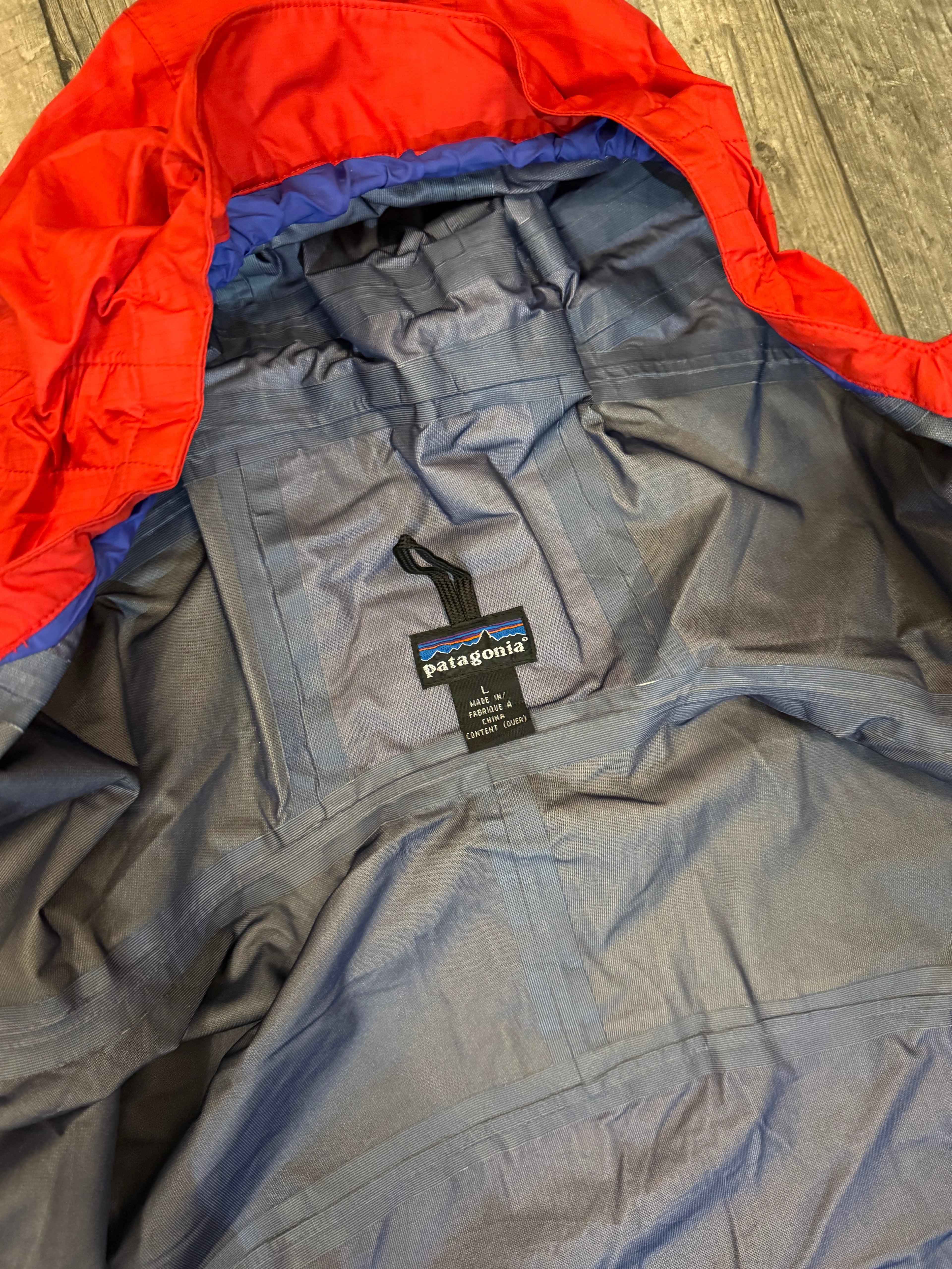 Patagonia alpine style technical waterproof shell