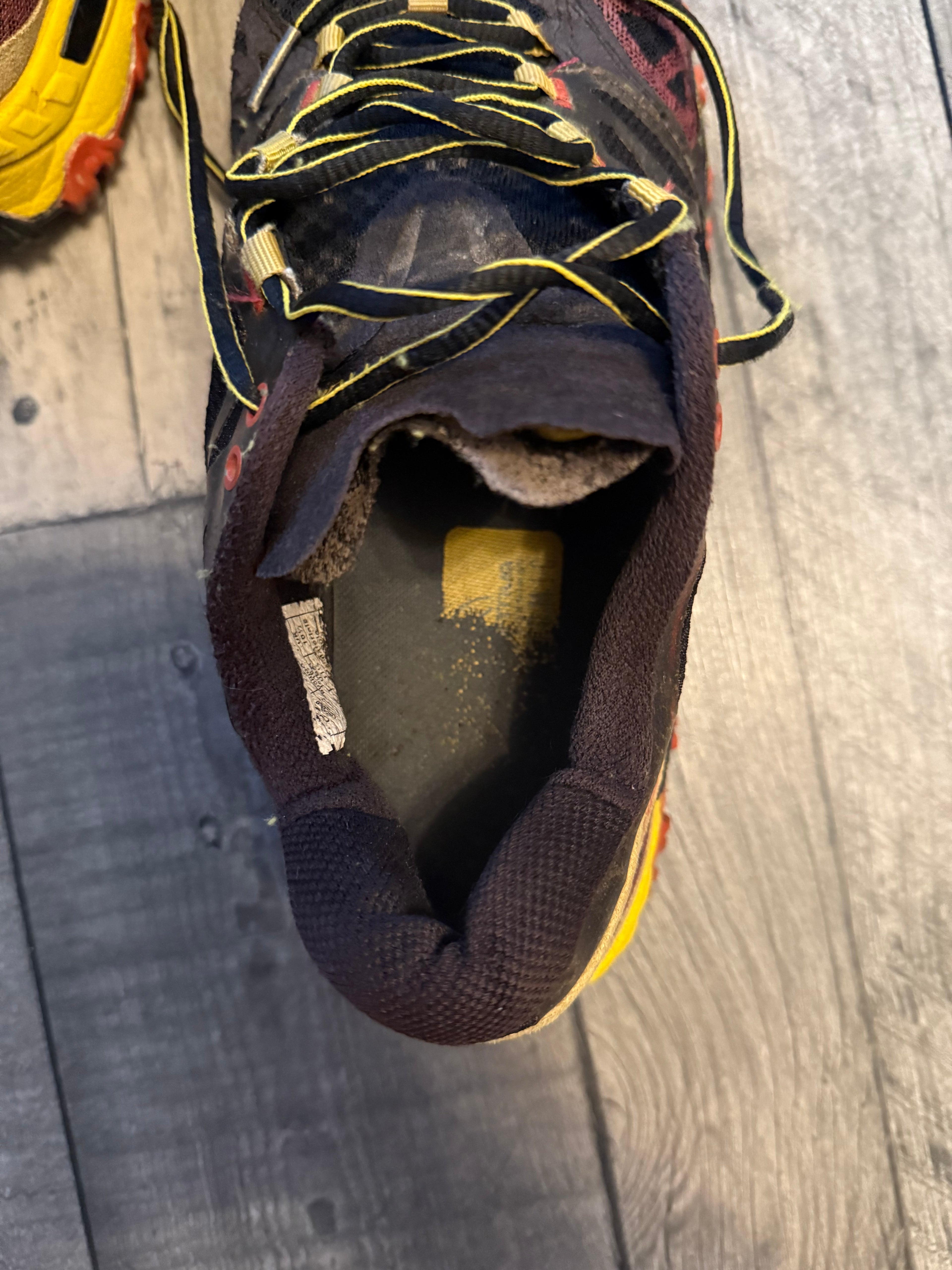 La Sportiva bushido III - heavily used
