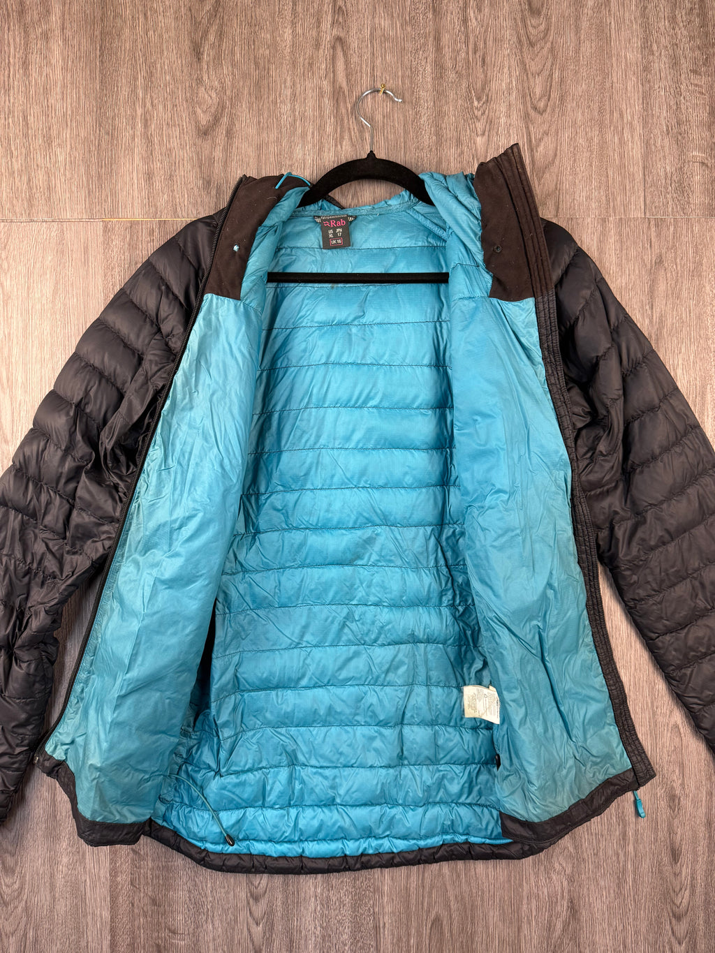 Women’s Rab microlight alpine down jacket - UK16