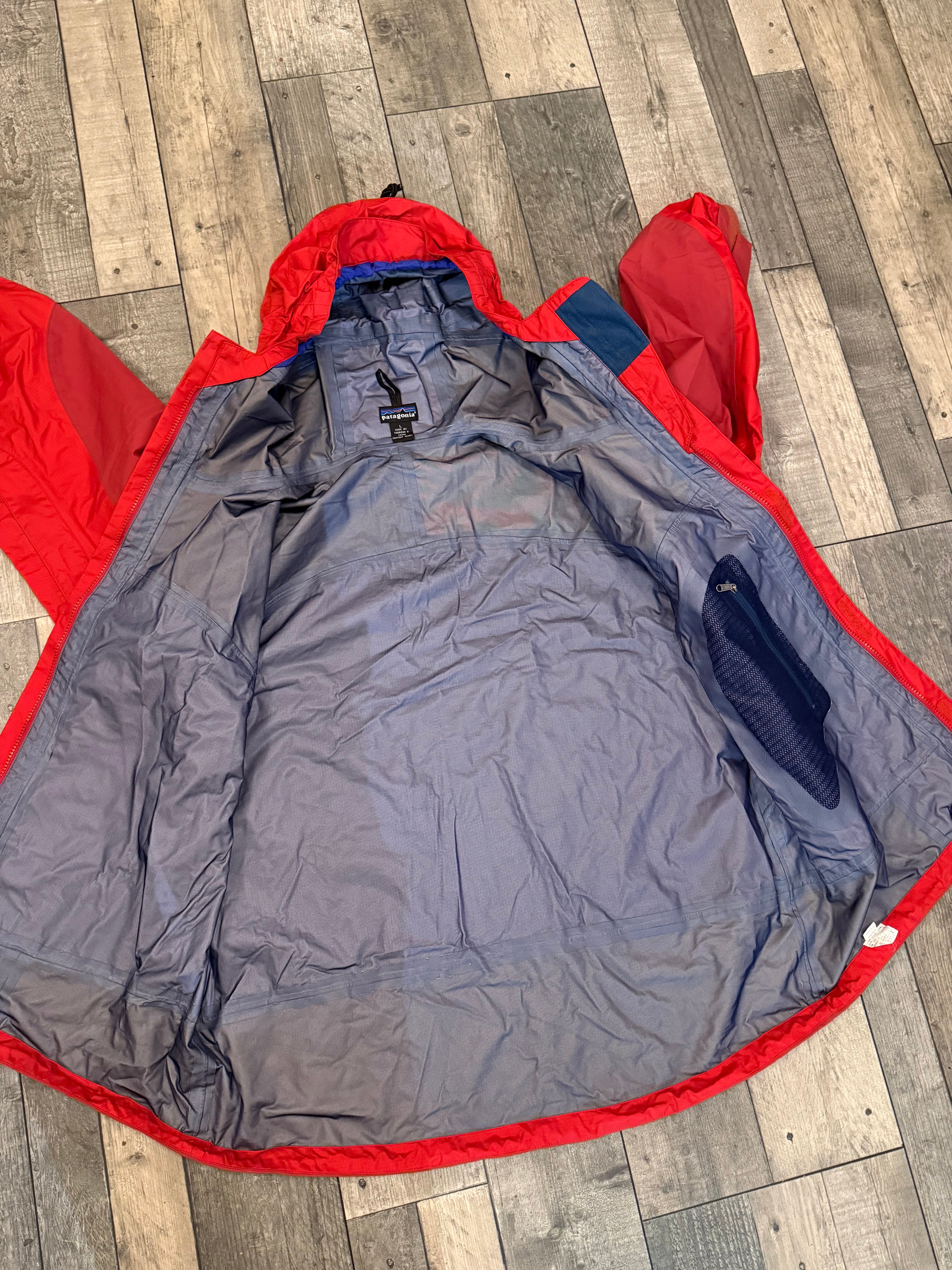 Patagonia alpine style technical waterproof shell