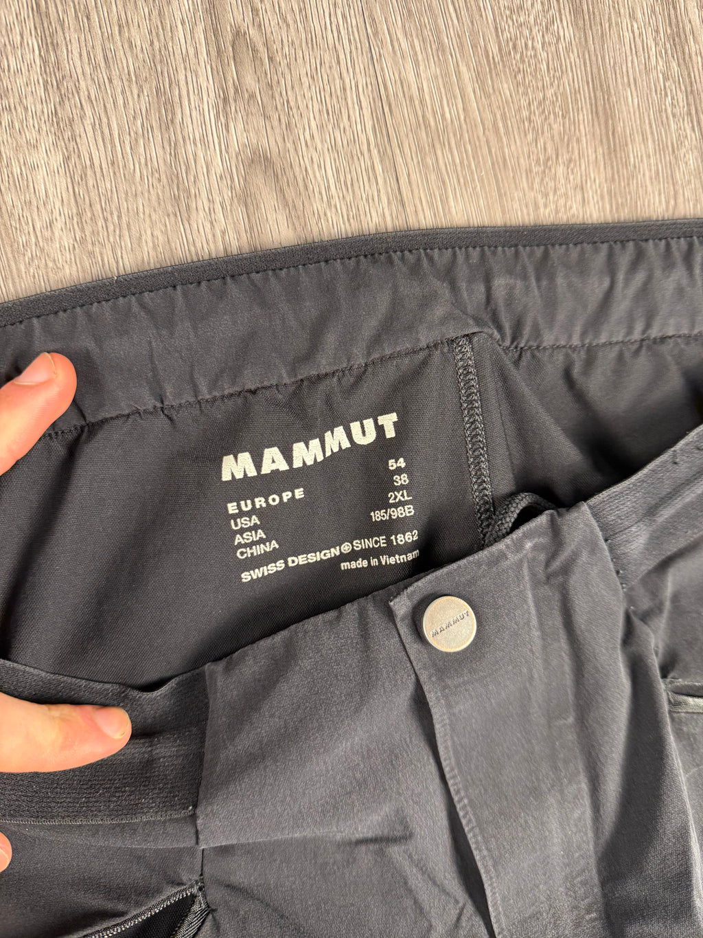Men’s Mammut hiking trousers - 38W
