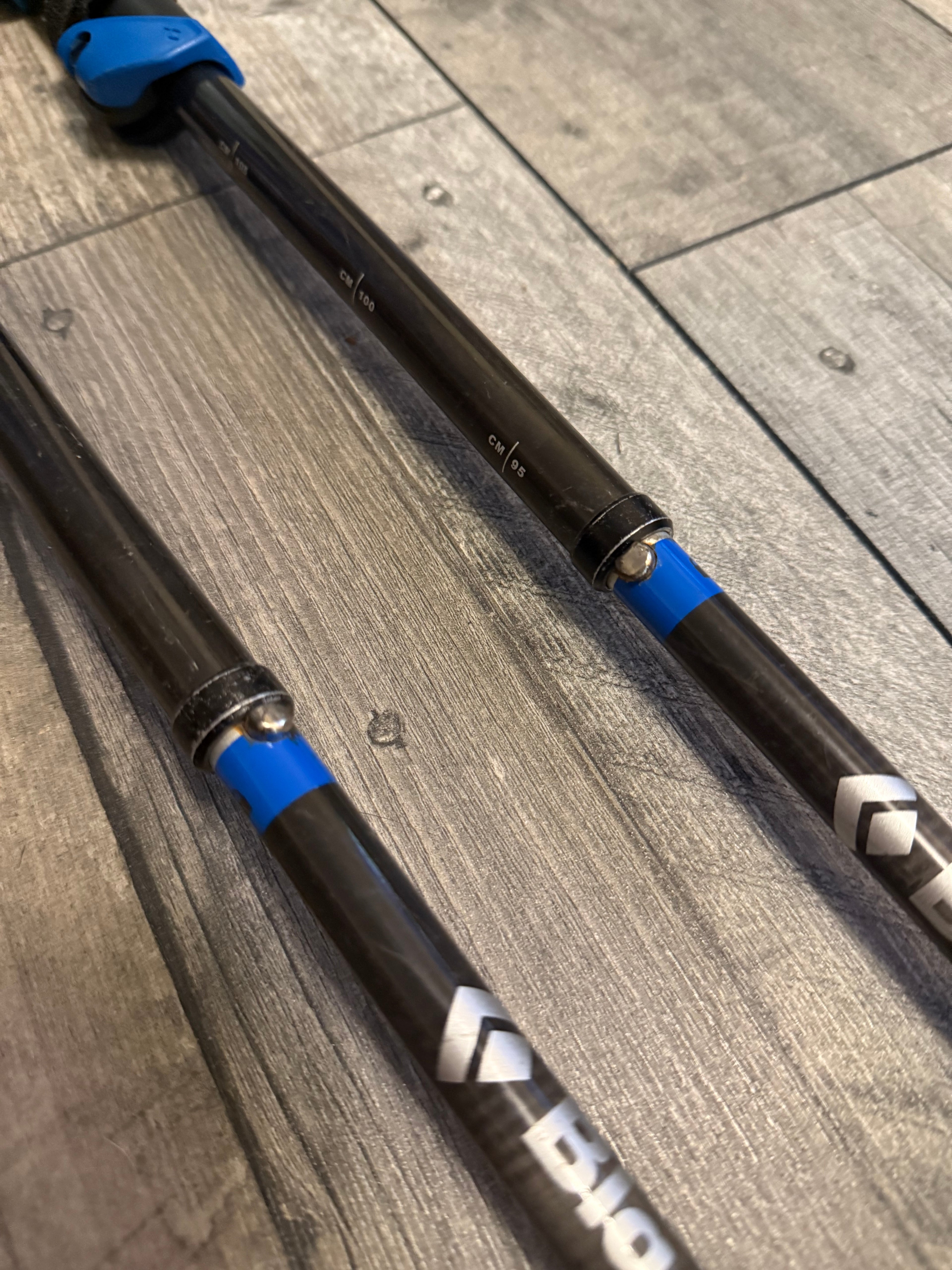 2x Black Diamond flz carbon 95cm-110cm