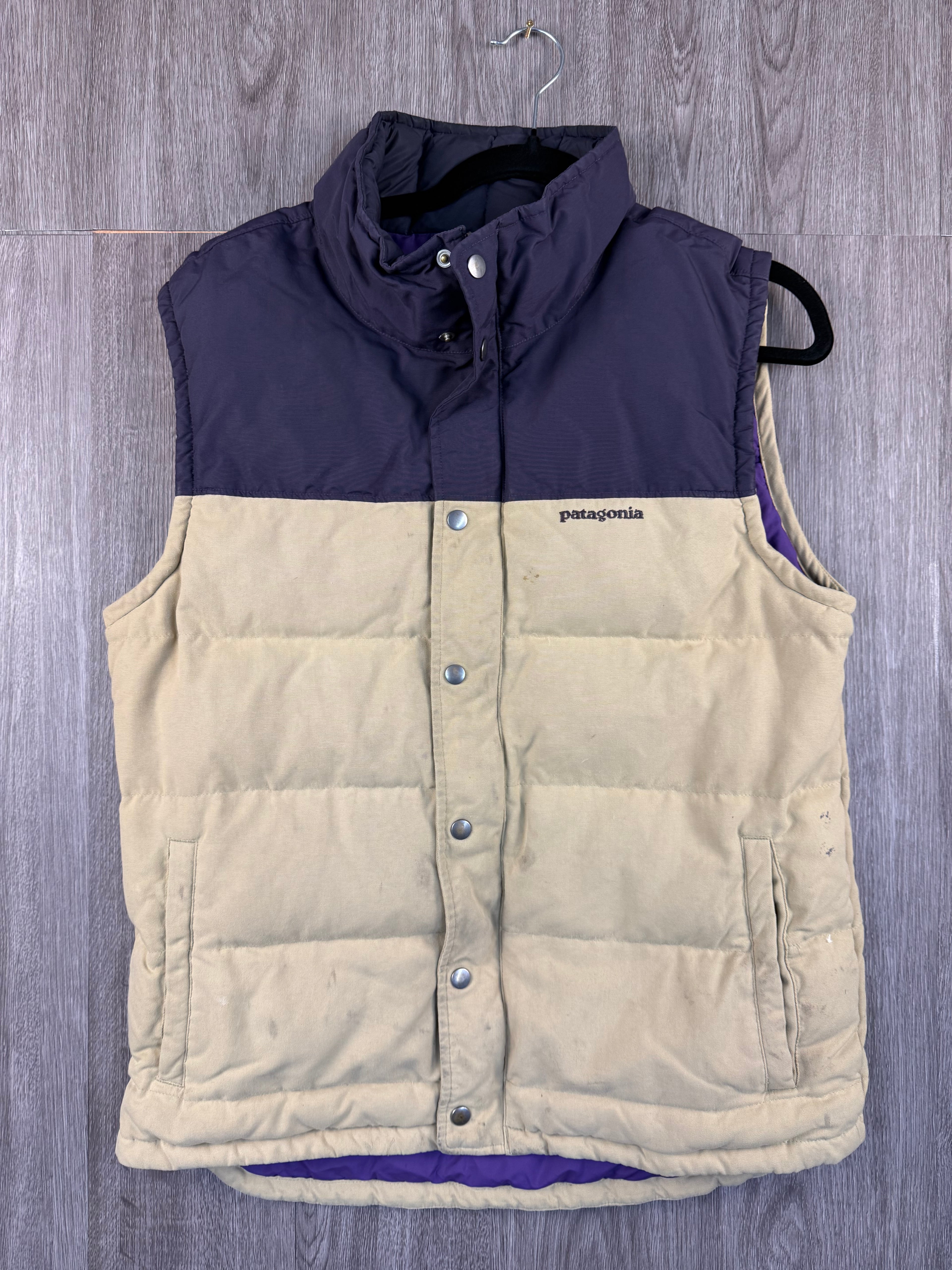 Men’s Patagonia canvas gillet - medium