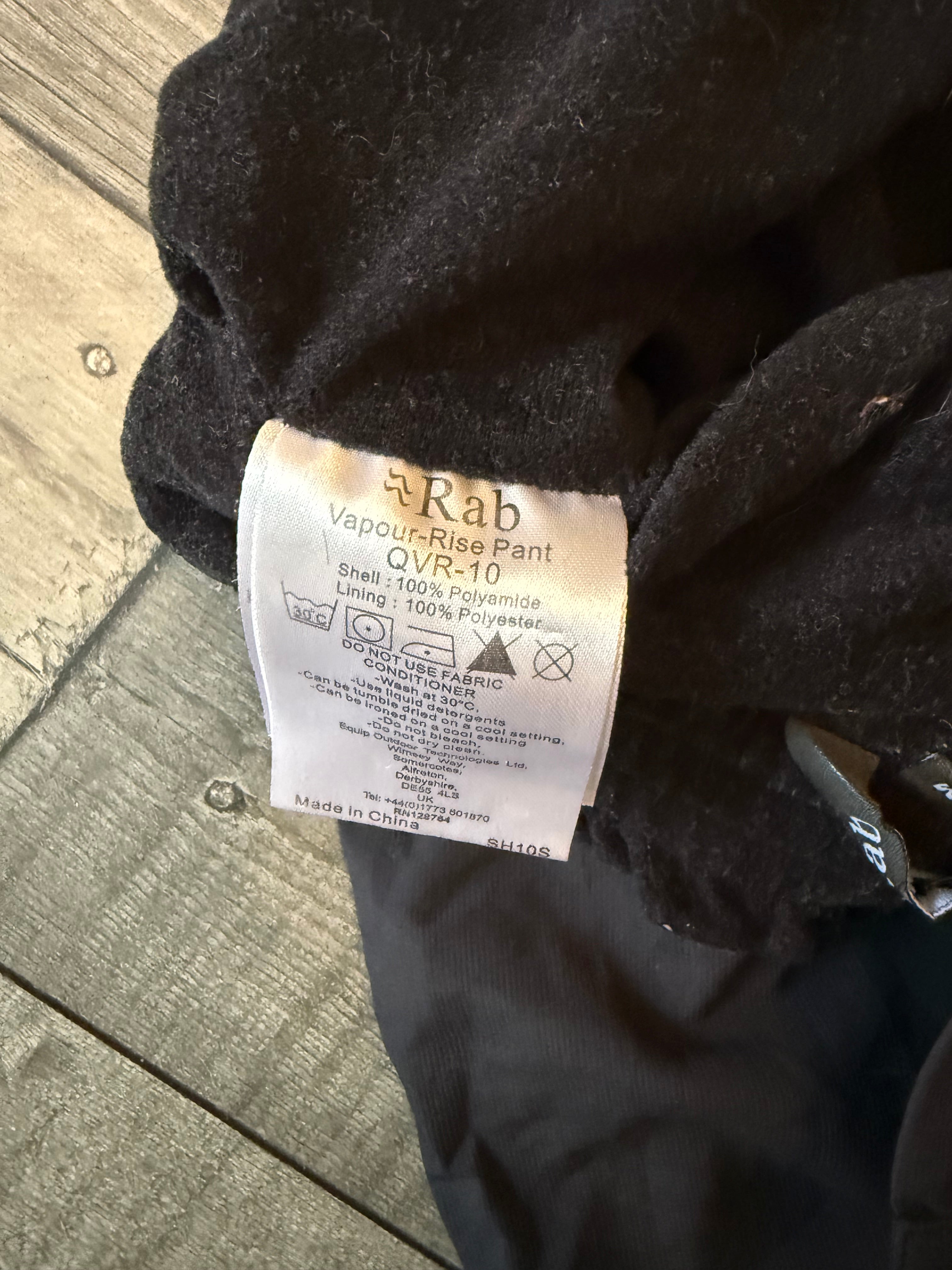 RAB vapour-rise pants
