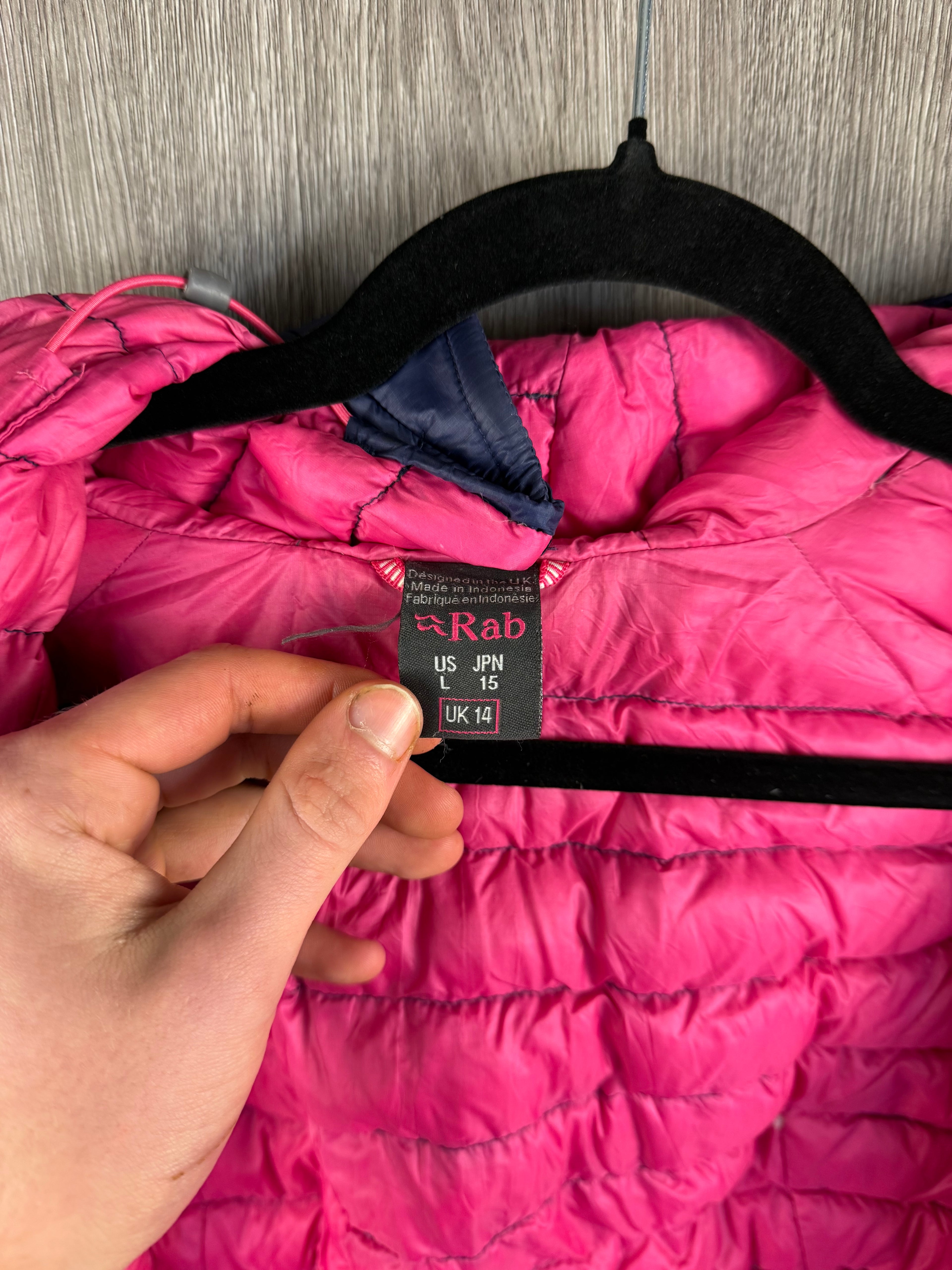 Women’s Rab microlight alpine - UK14