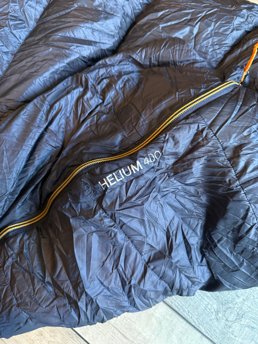 Mountain equipment helium 400 sleeping bag