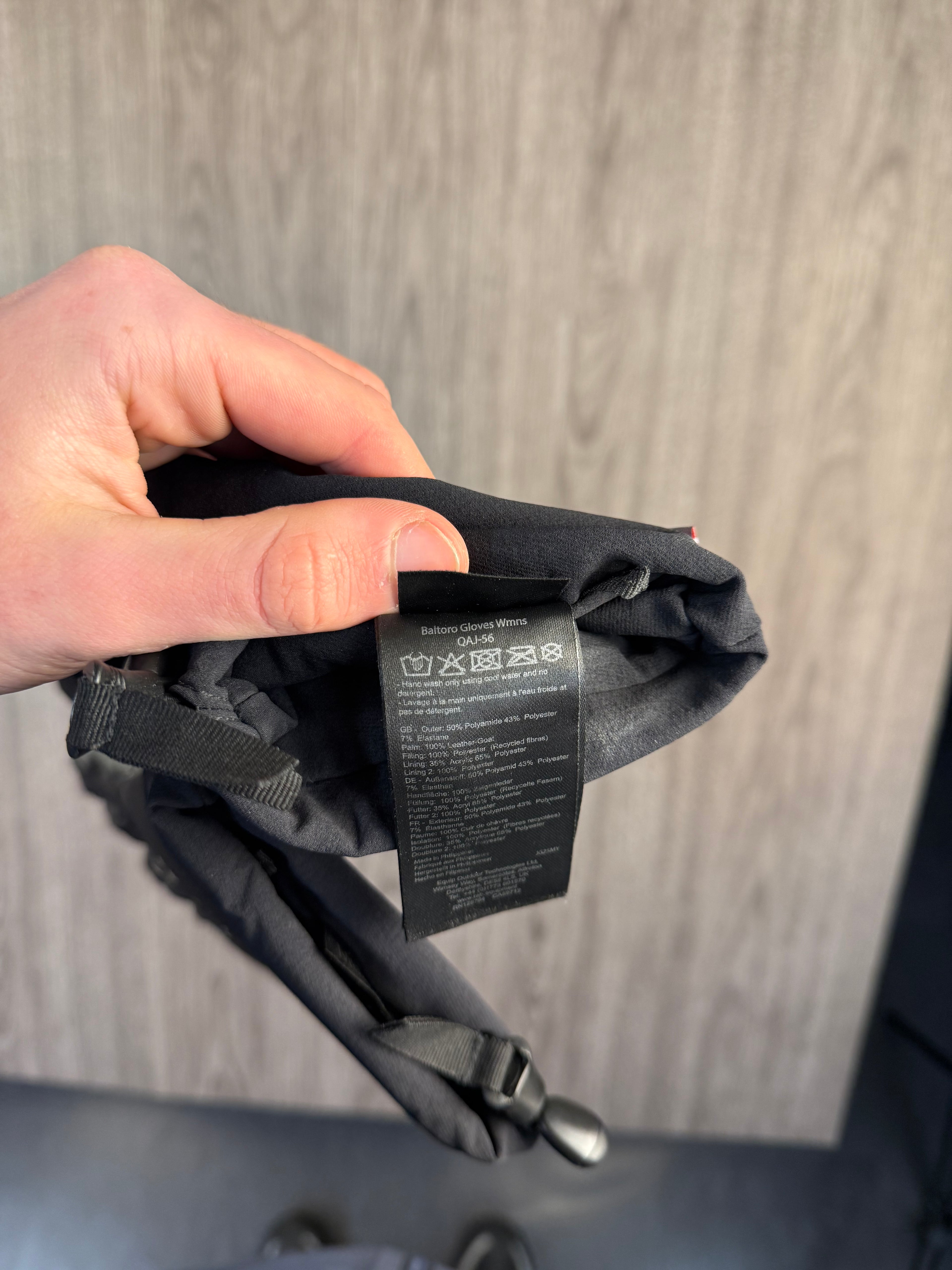 Womens Rab boltoro gloves - medium