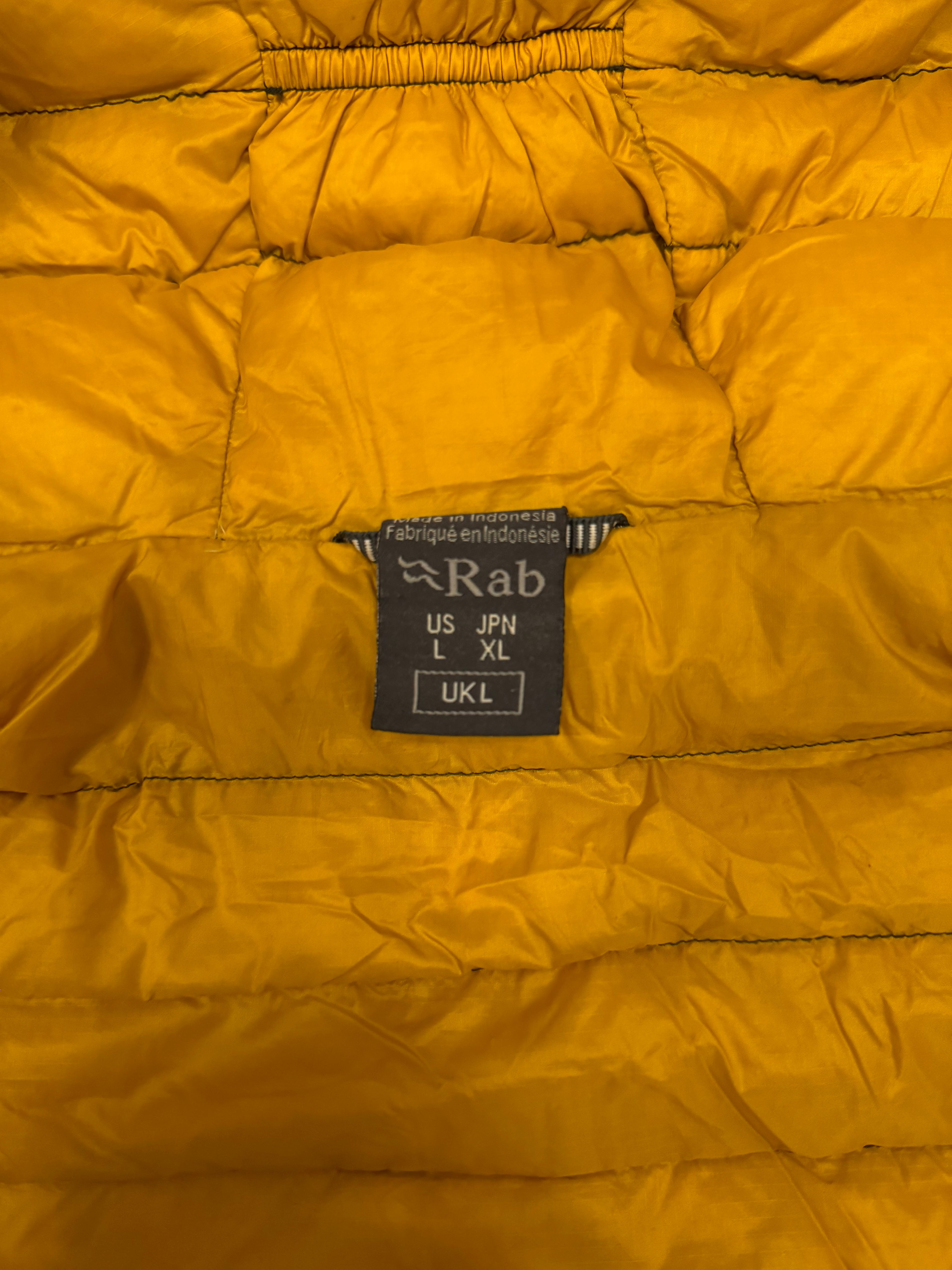RAB microlight alpine jacket