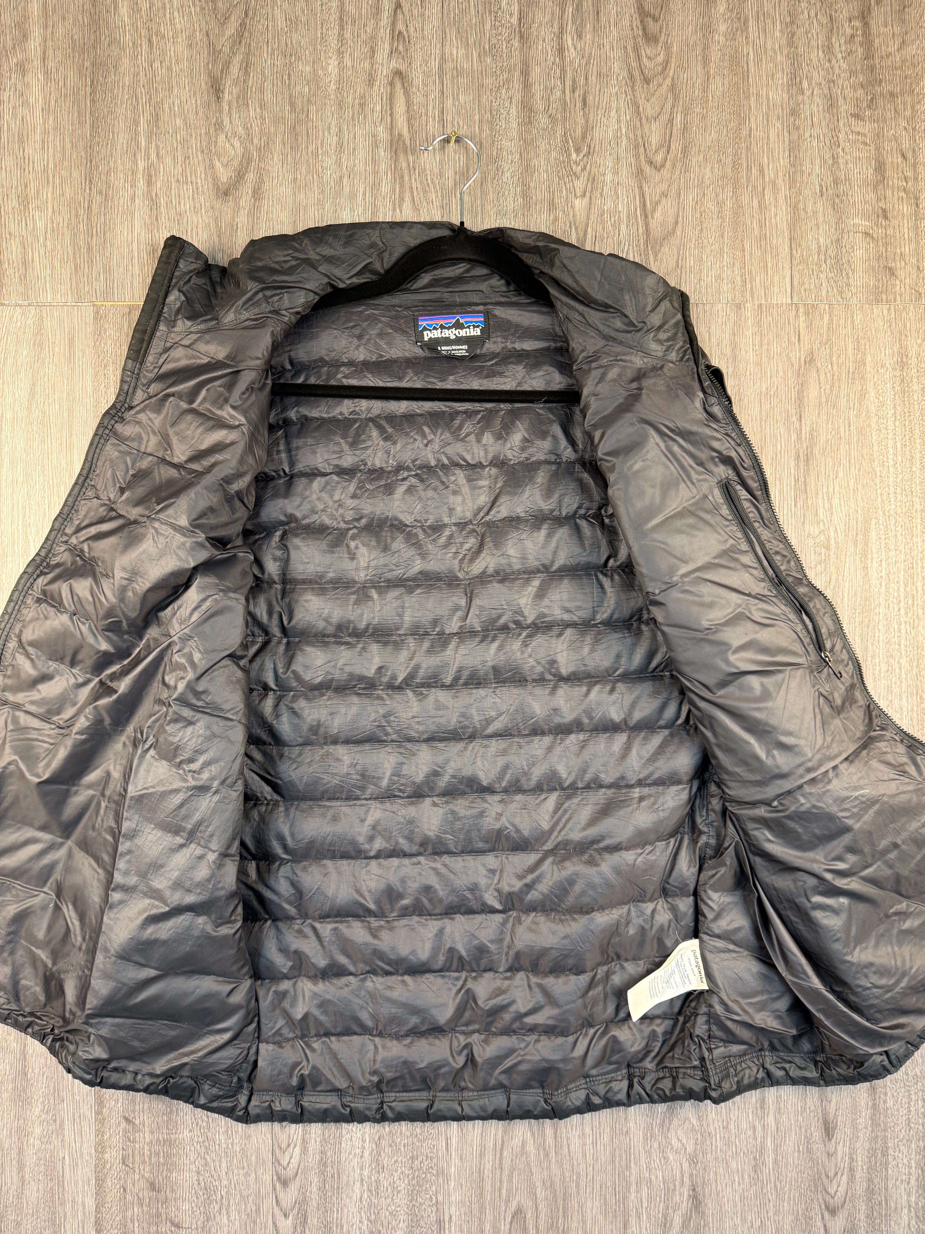 Men’s Patagonia down gillet - large