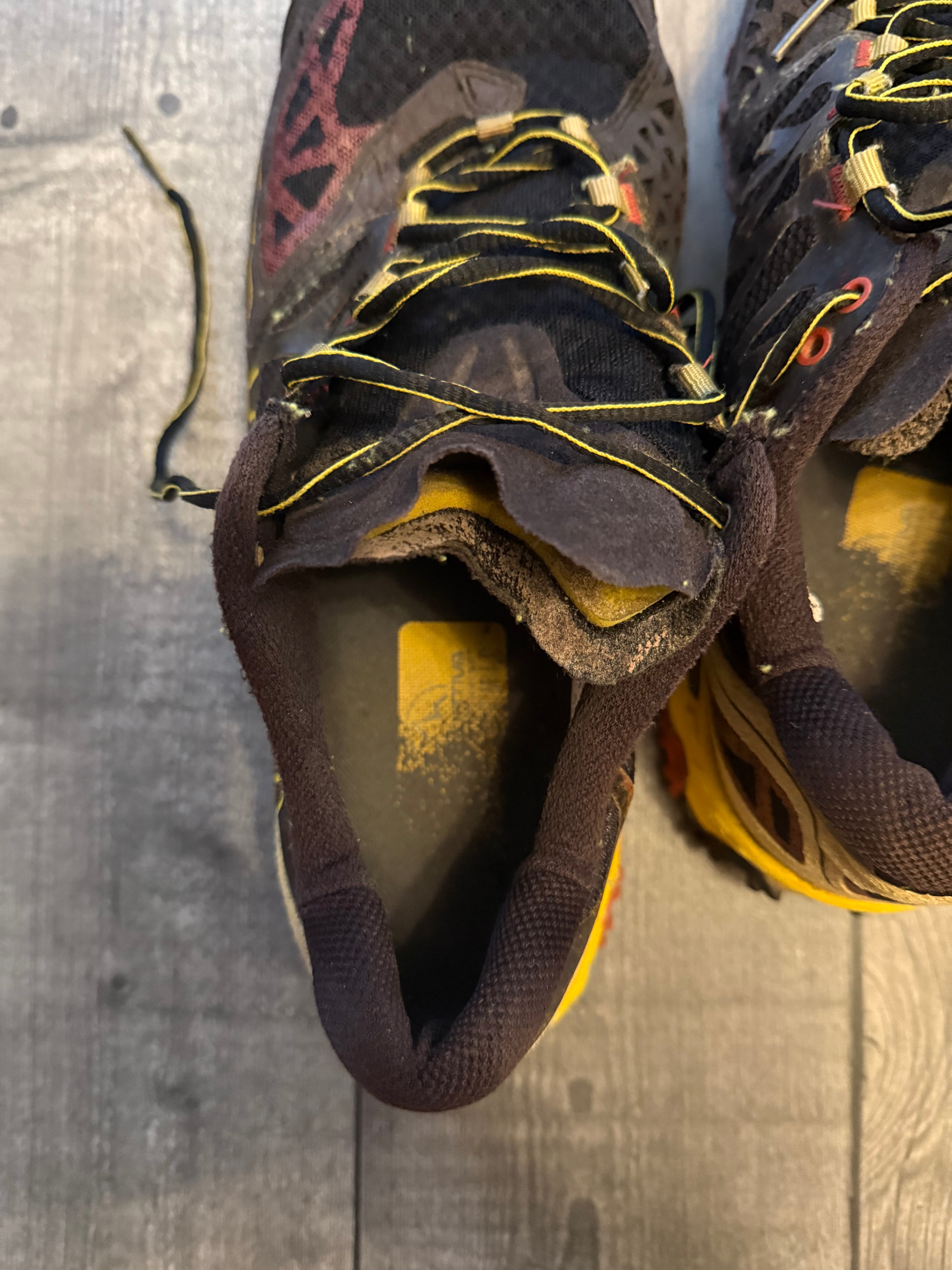 La Sportiva bushido III - heavily used