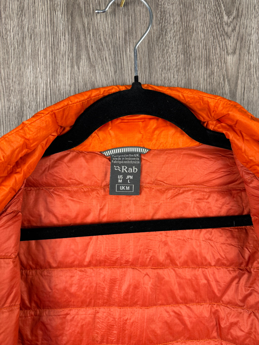 Men’s Rab microlight jacket - Medium