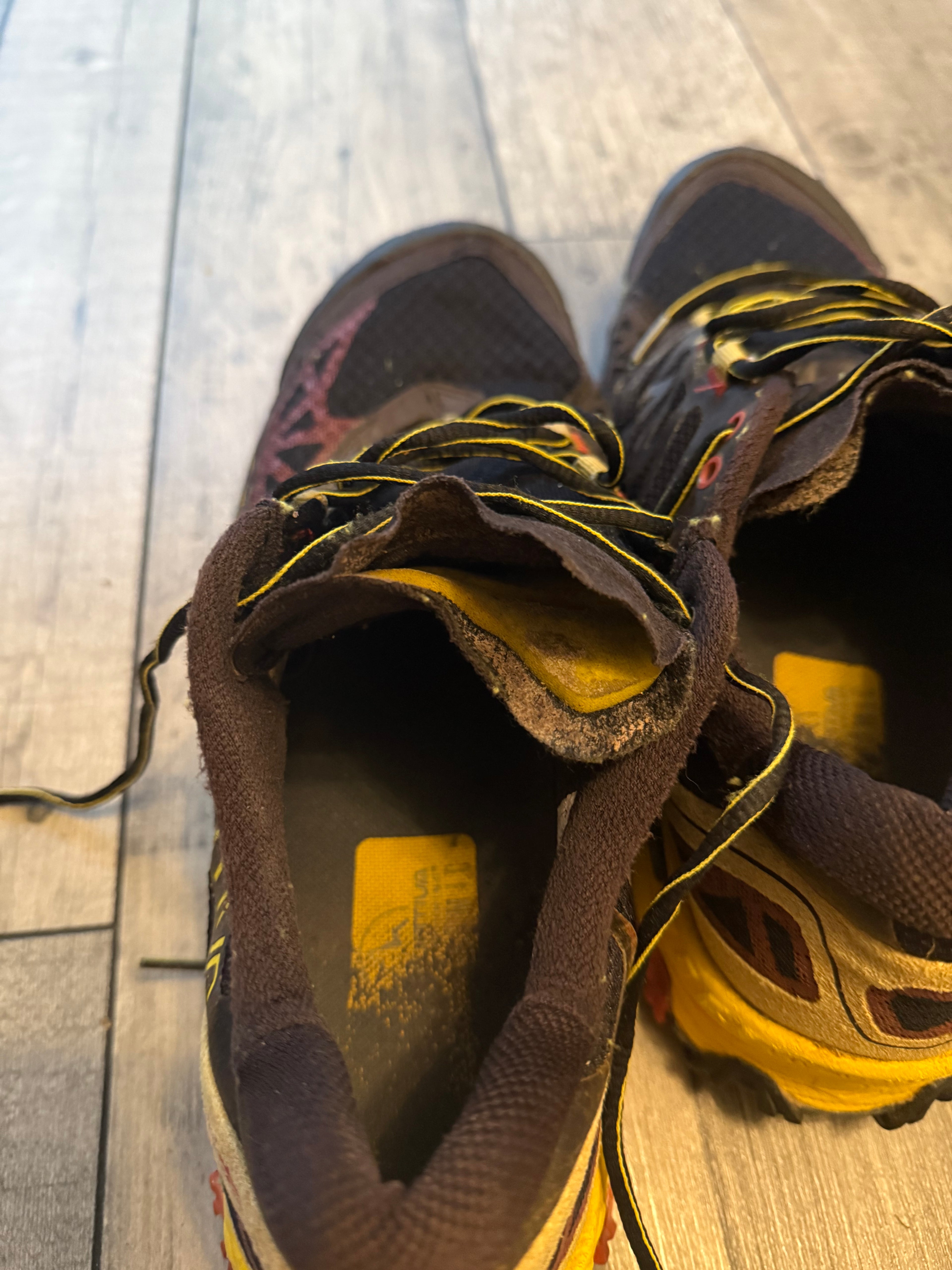La Sportiva bushido III - heavily used