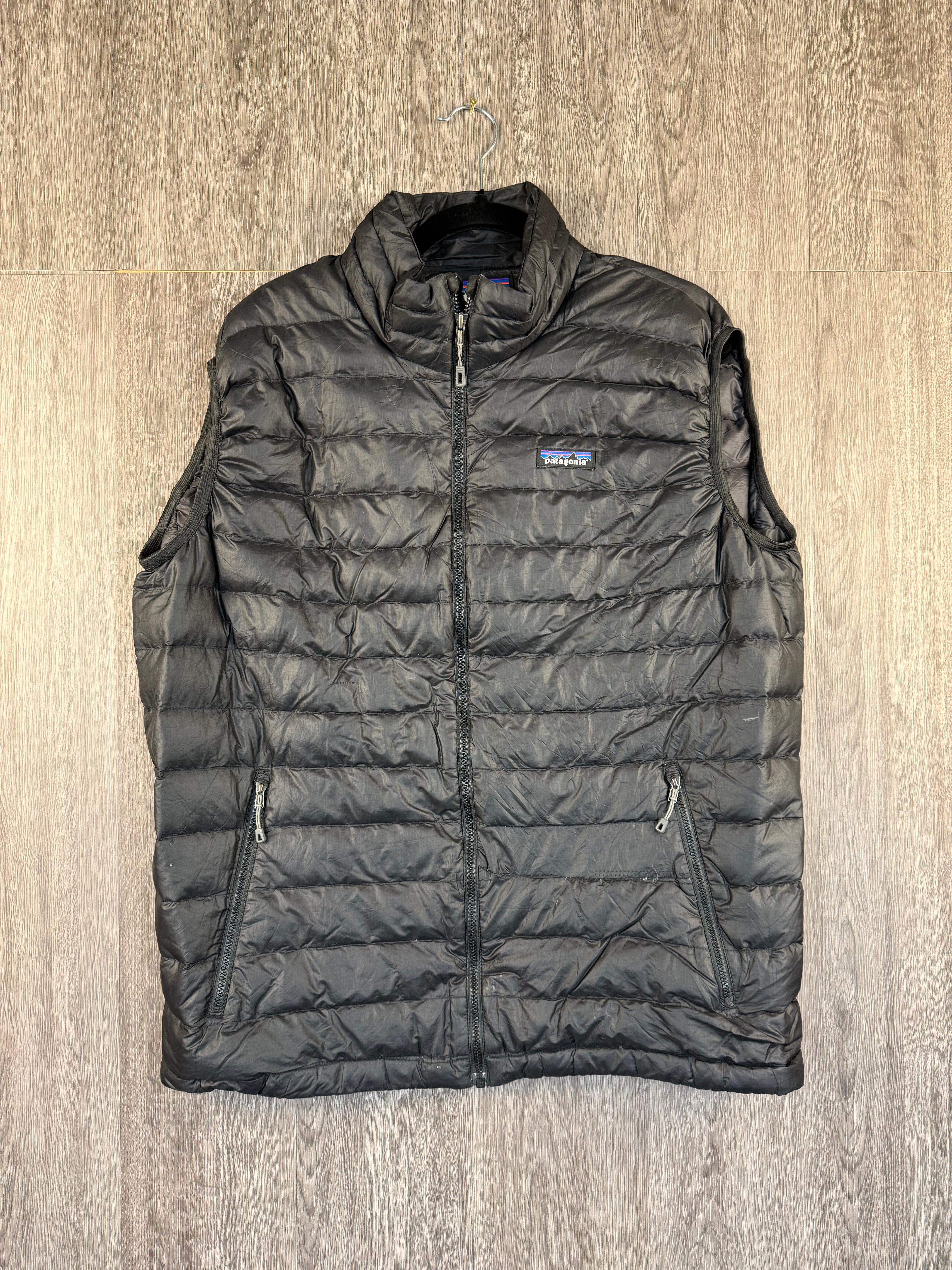 Men’s Patagonia down gillet - large