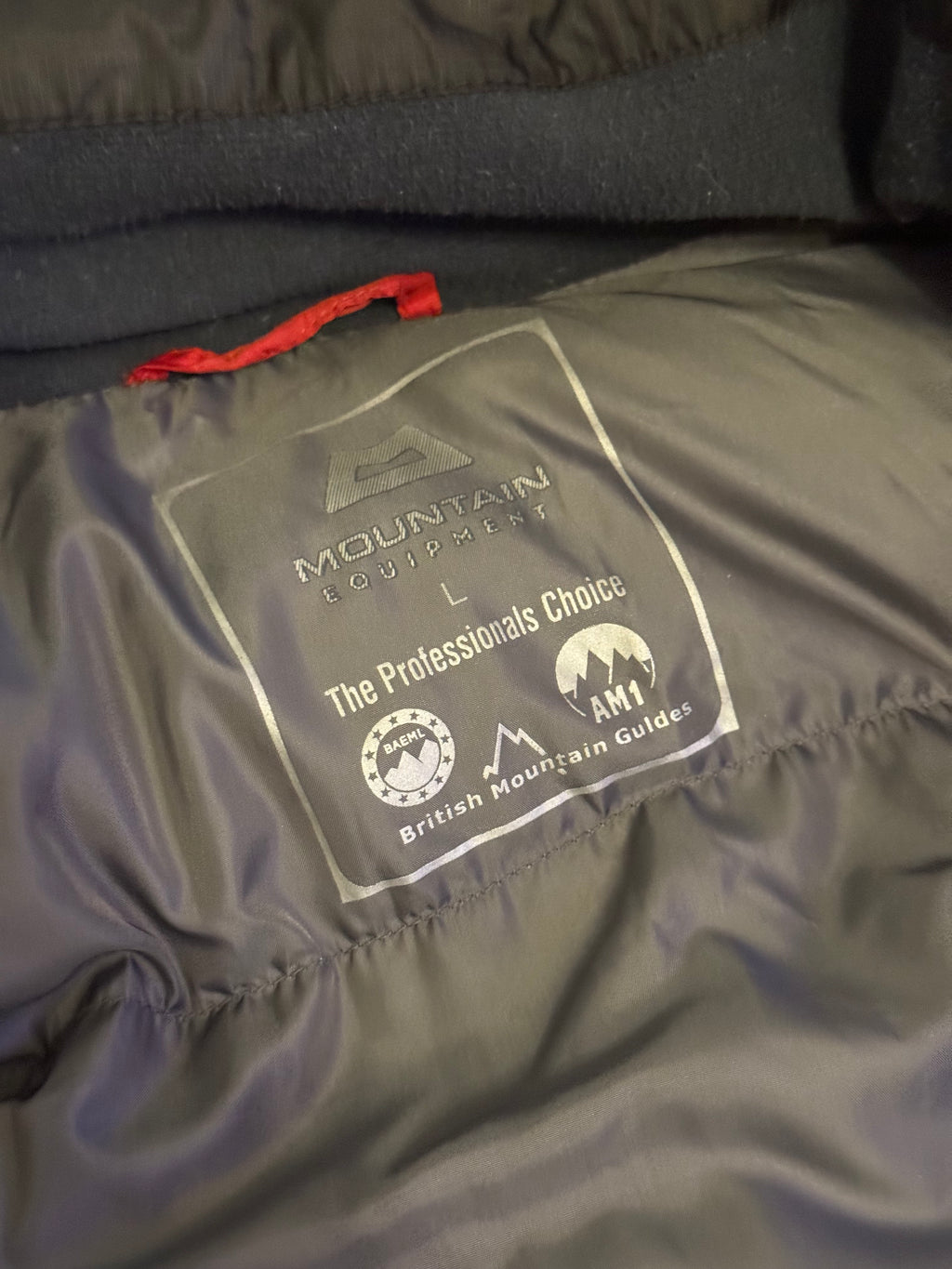 Mountain equipment k7 down jacket