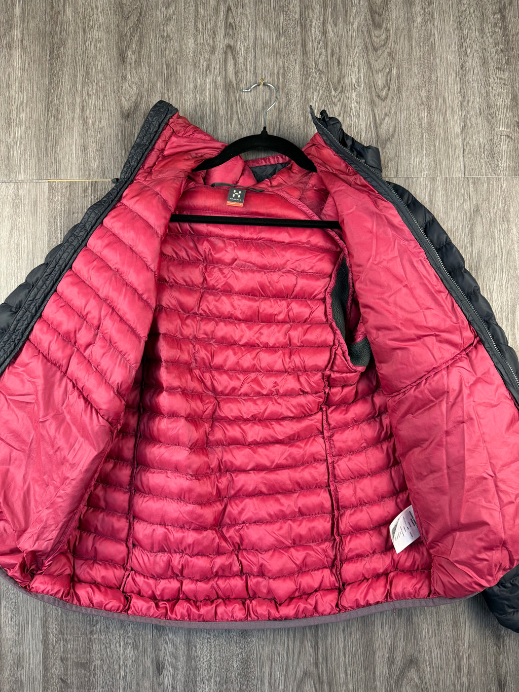 Women’s Haglofs down jacket - large
