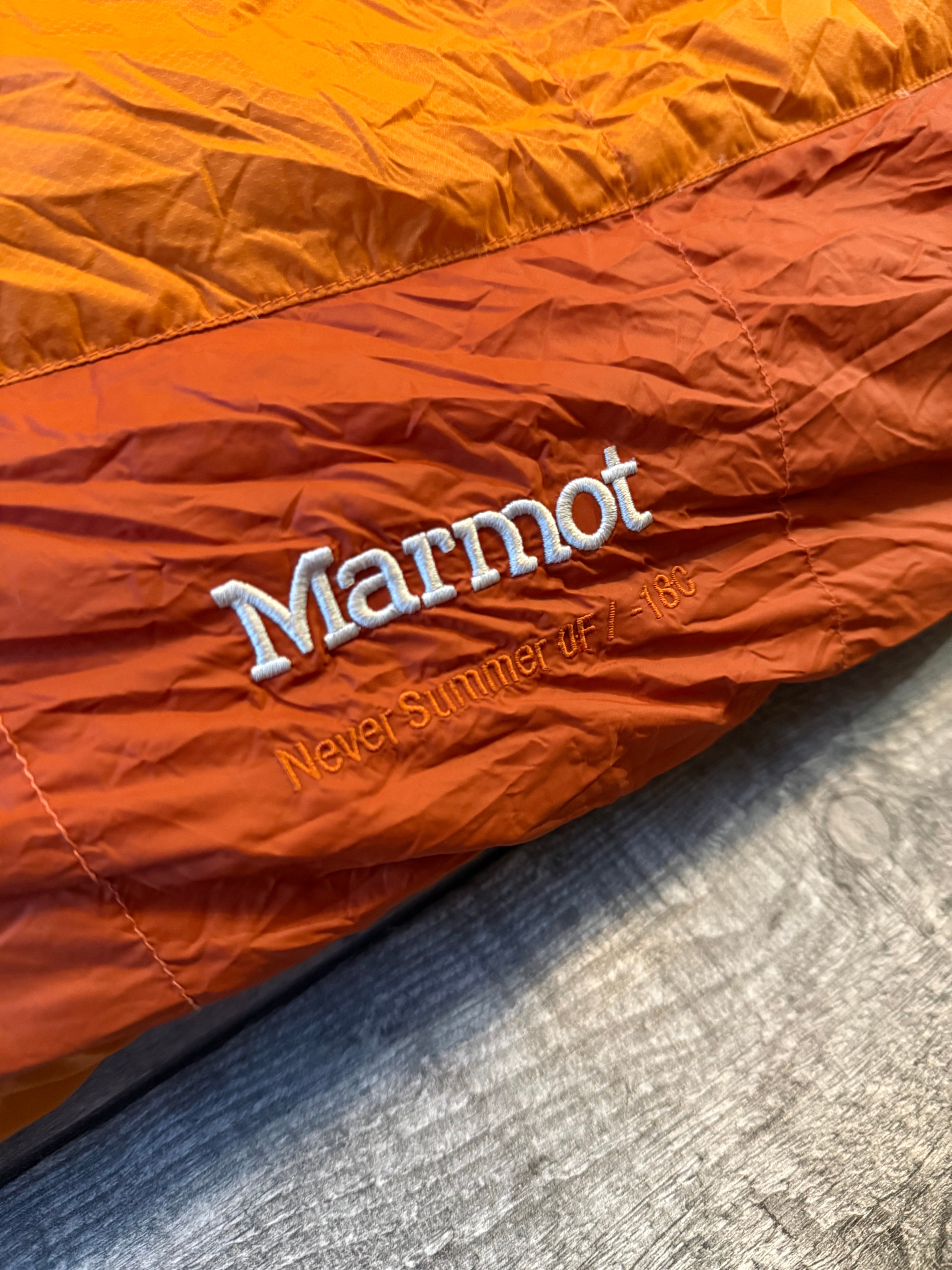 Marmot never summer down sleeping bag