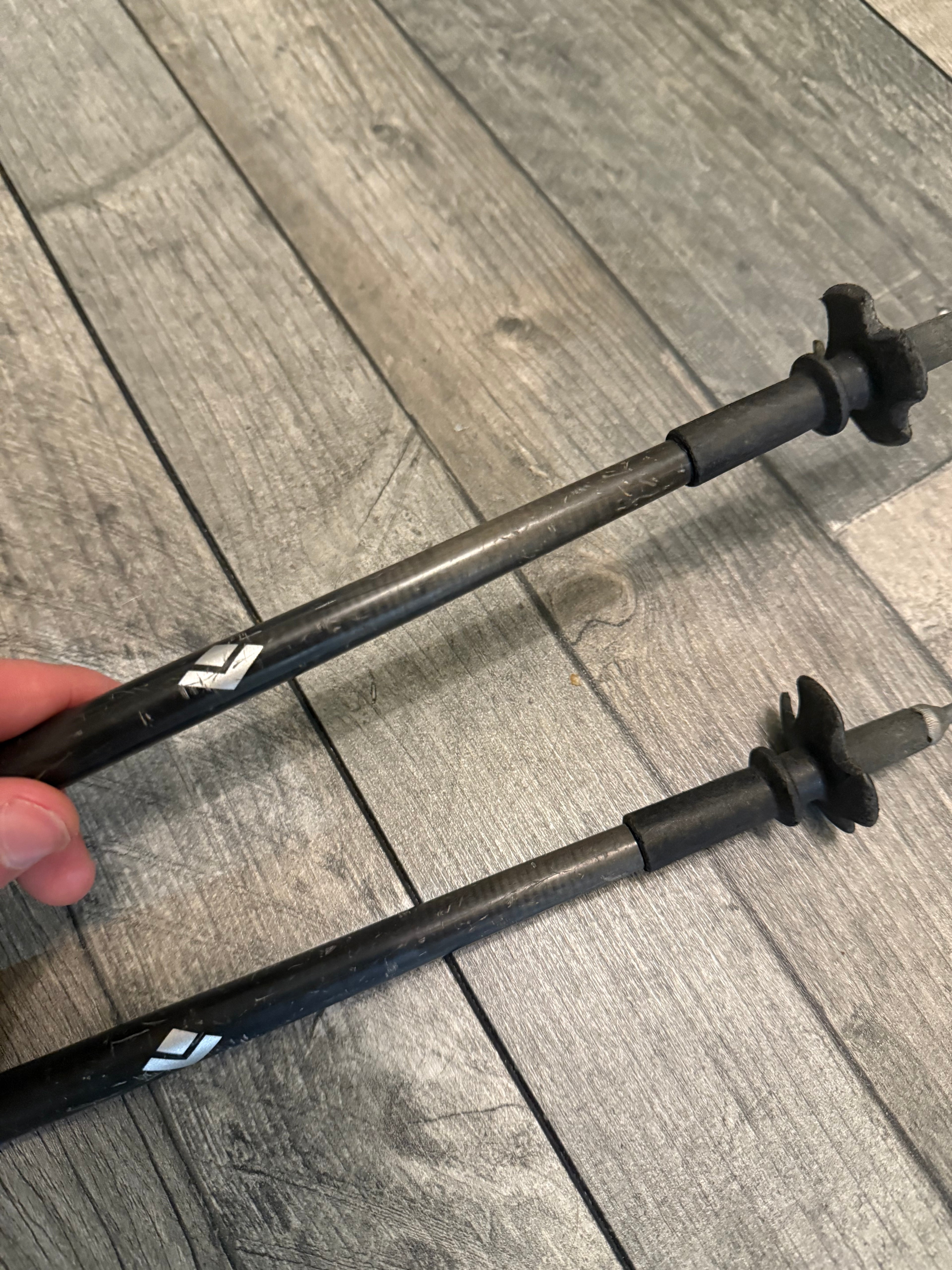 2x Black Diamond flz carbon 95cm-110cm
