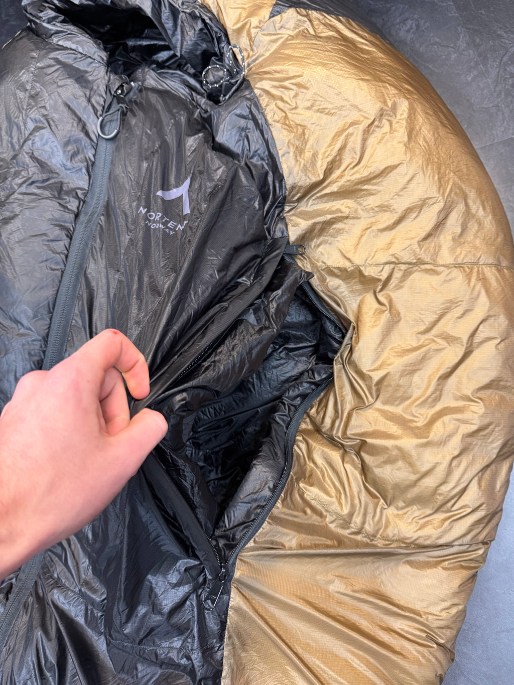 Nortent lyng 3 season sleeping bag - long