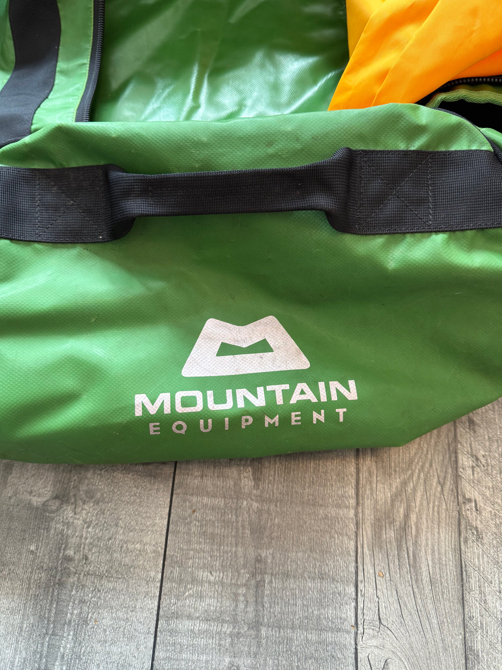 Mountain equipment 80L wet/dry kit bag