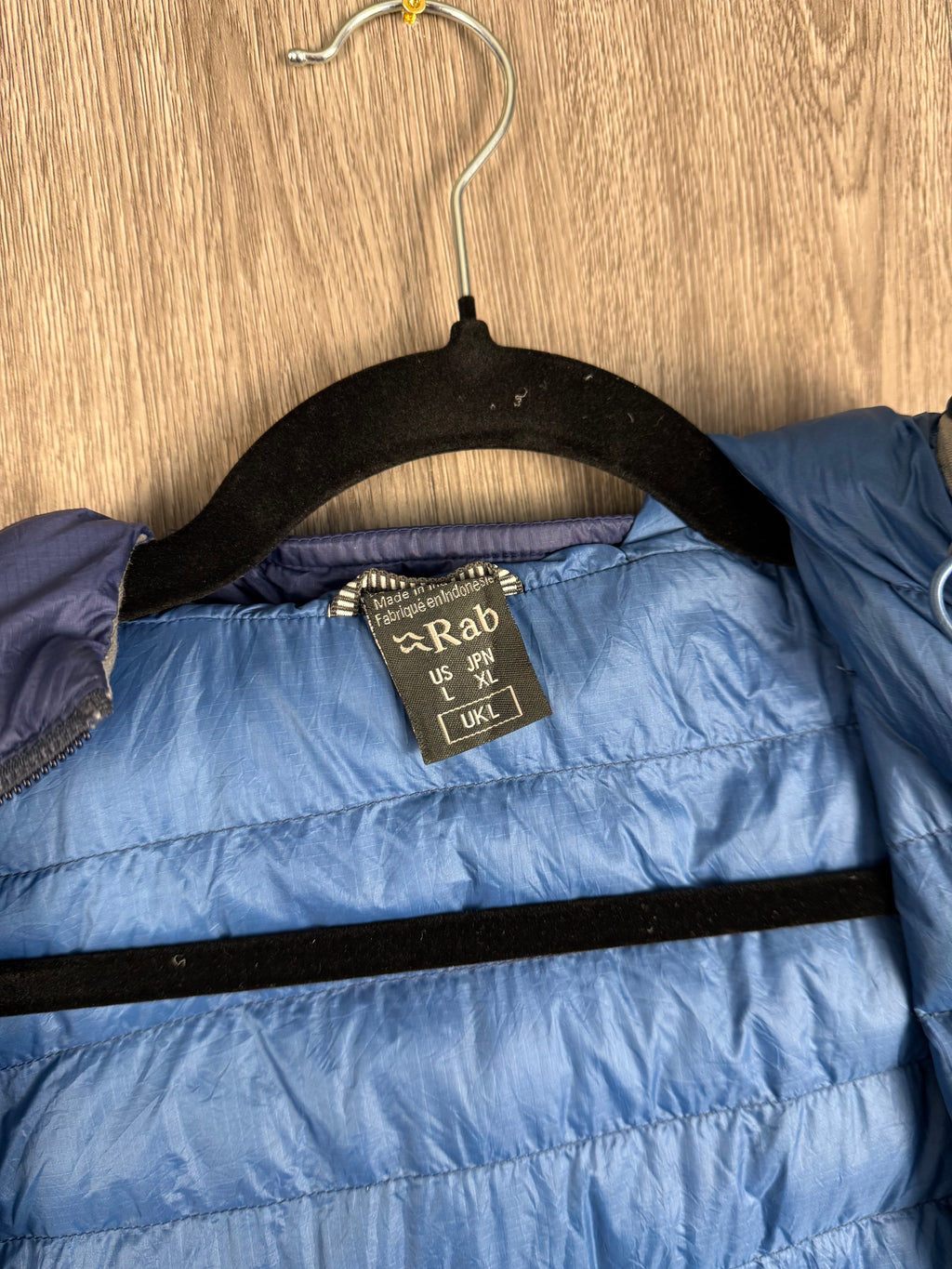 Men’s Rab microlight alpine down jacket - large