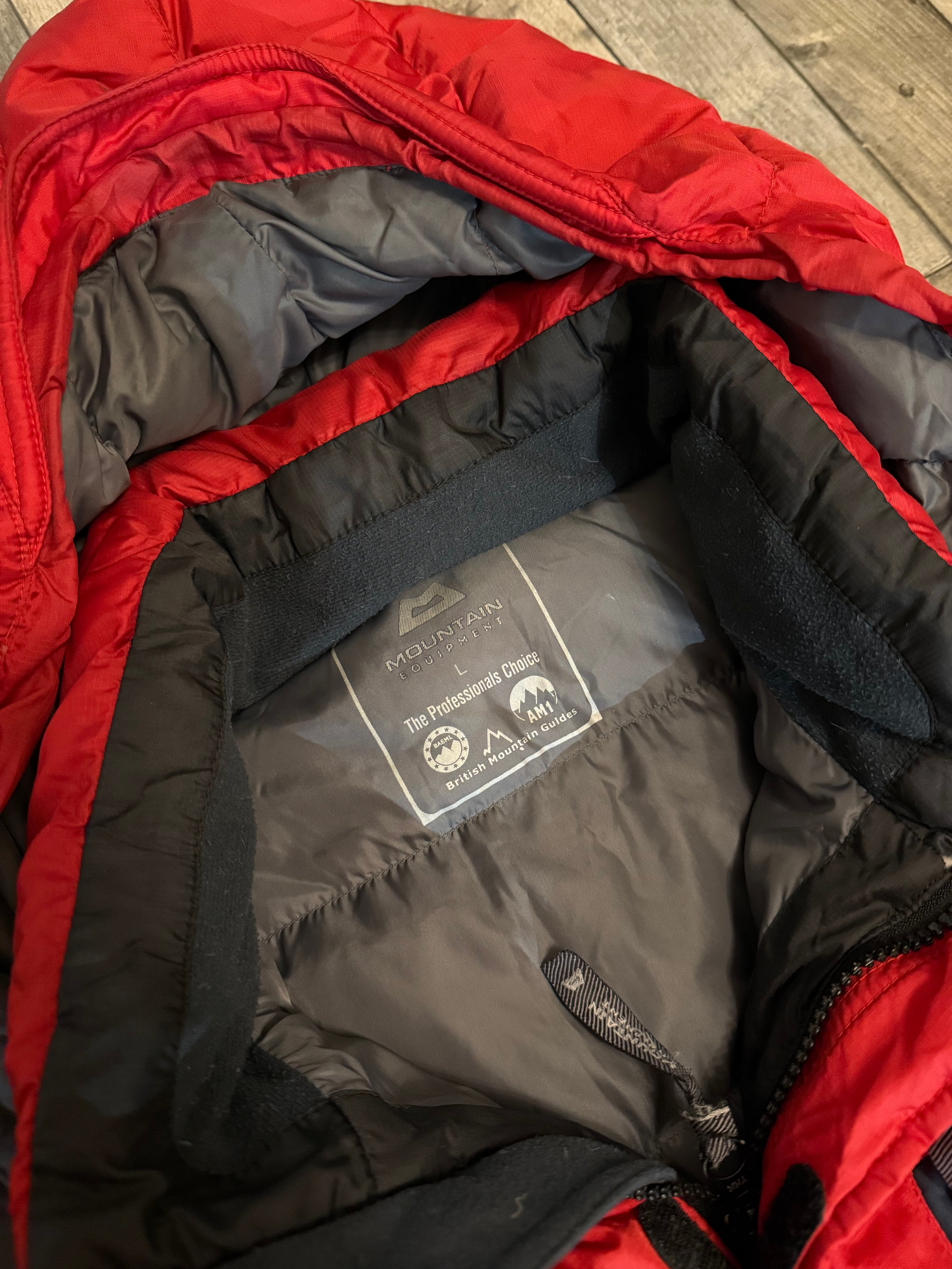 Mountain equipment k7 down jacket