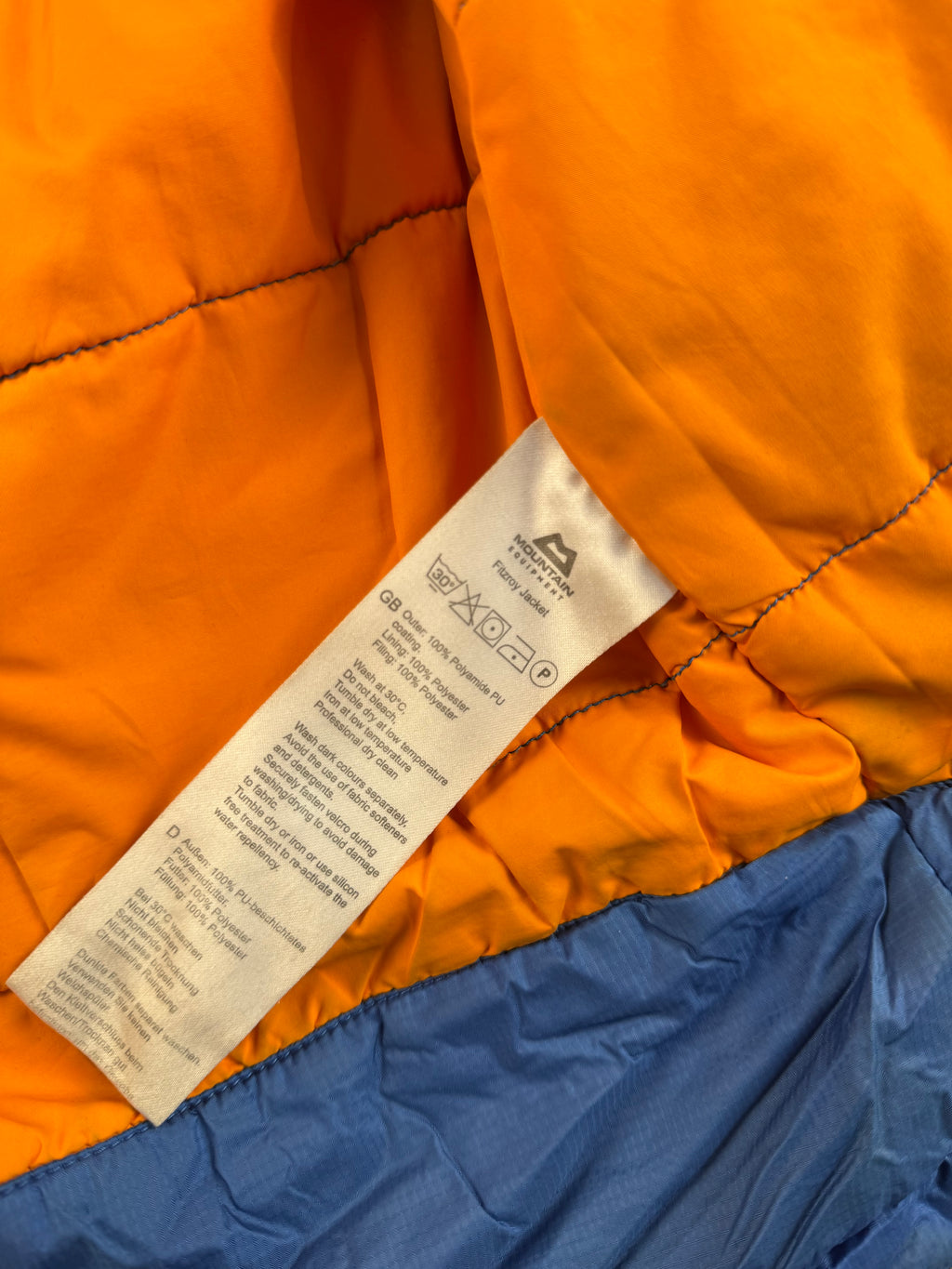 Men’s mountain equipment Fitzroy (repaired) - medium