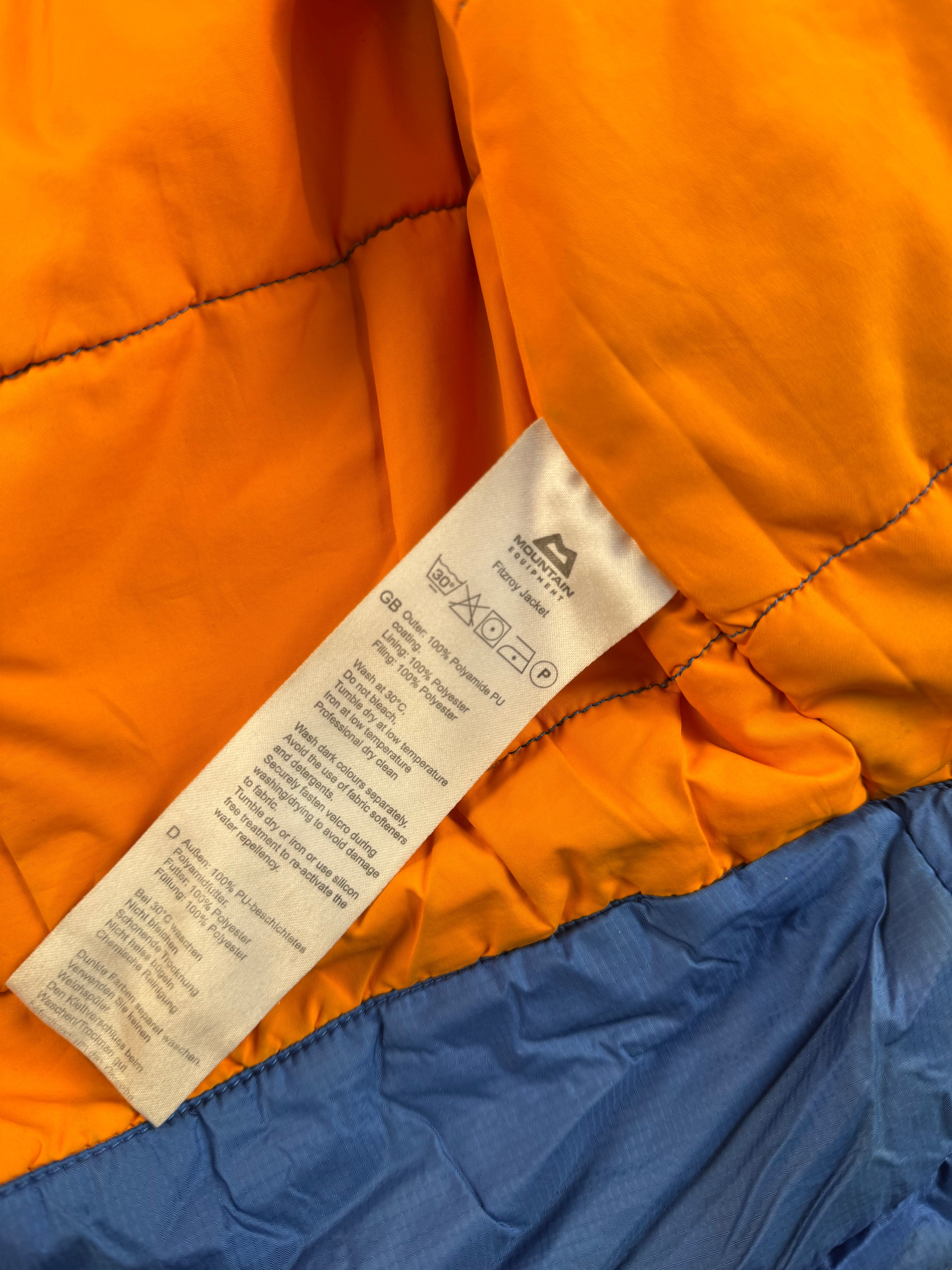 Men’s mountain equipment Fitzroy (repaired) - medium