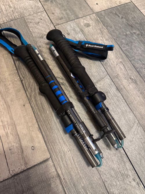 2x Black Diamond flz carbon 95cm-110cm