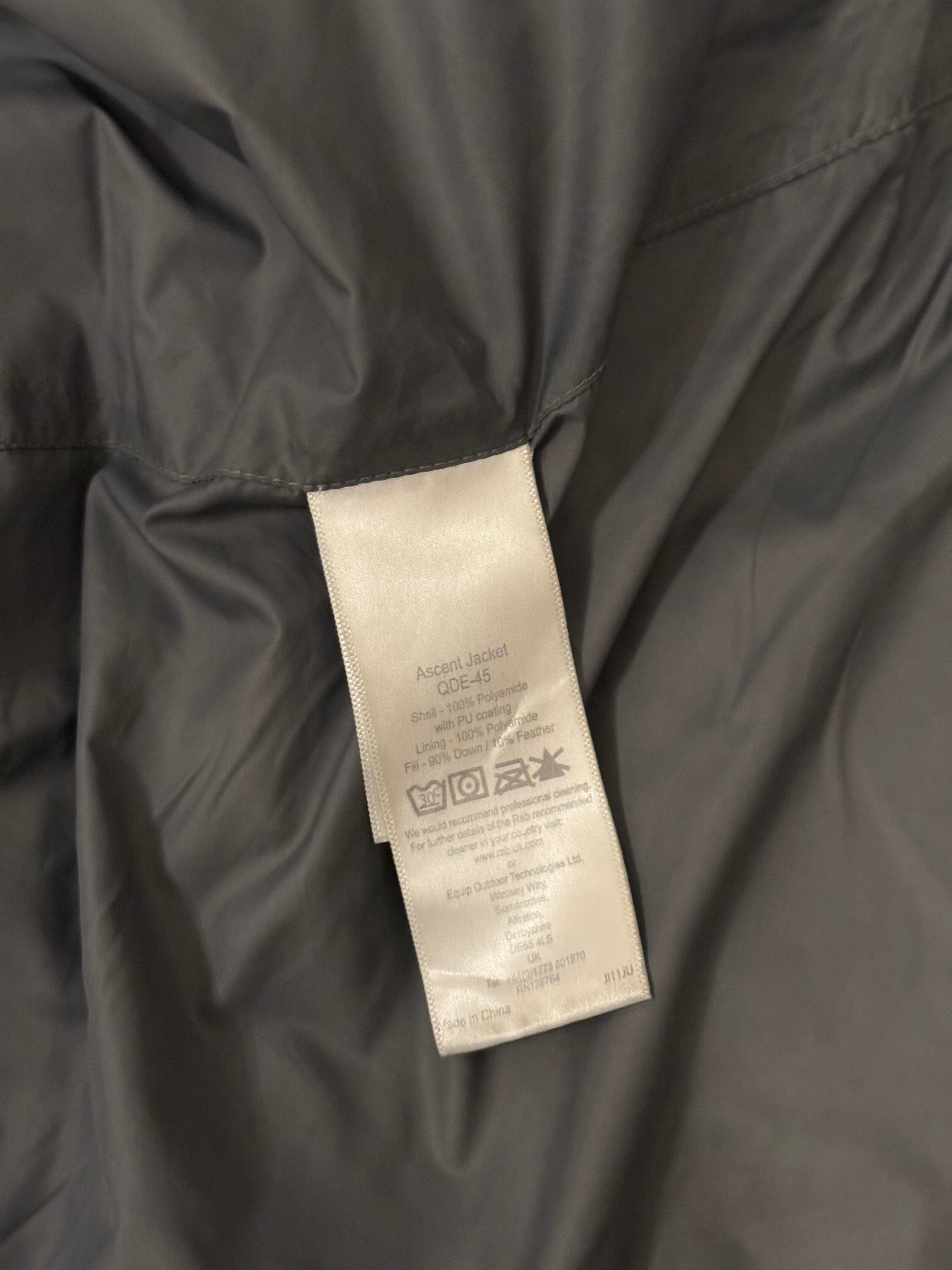 Rab ascent jacket (damaged)
