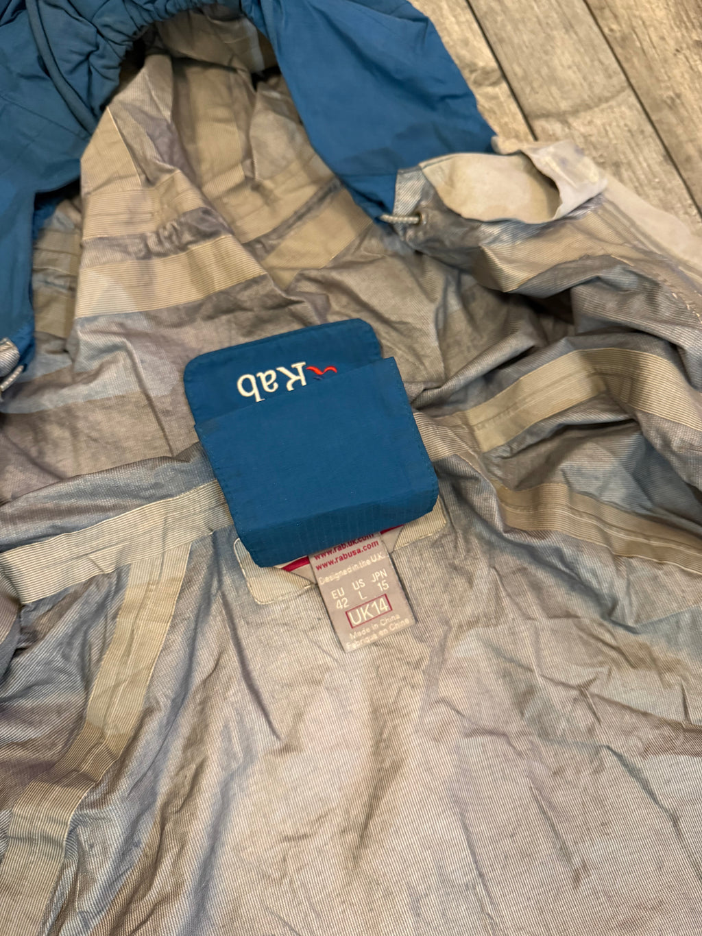 RAB event waterproof jacket