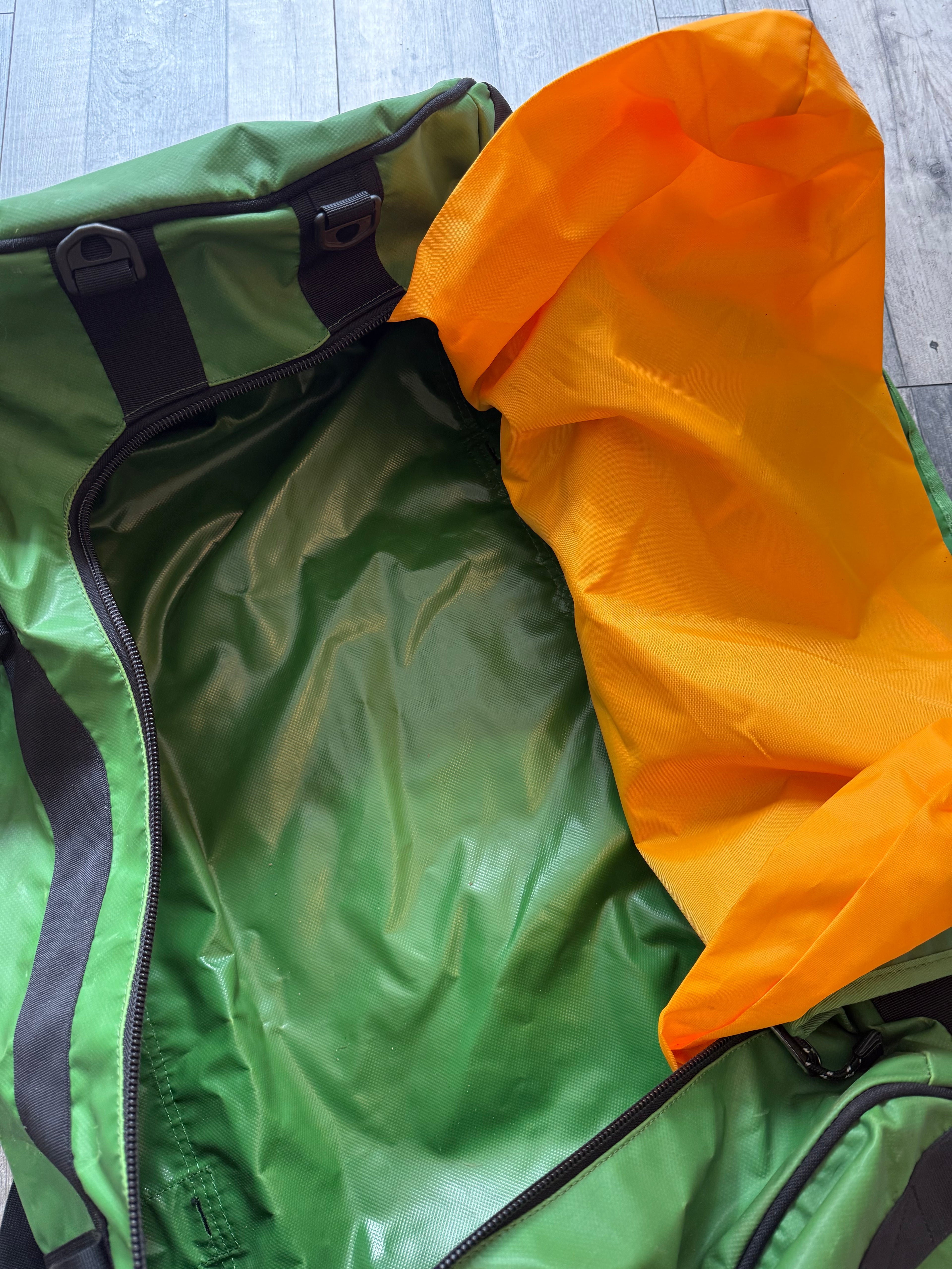Mountain equipment 80L wet/dry kit bag