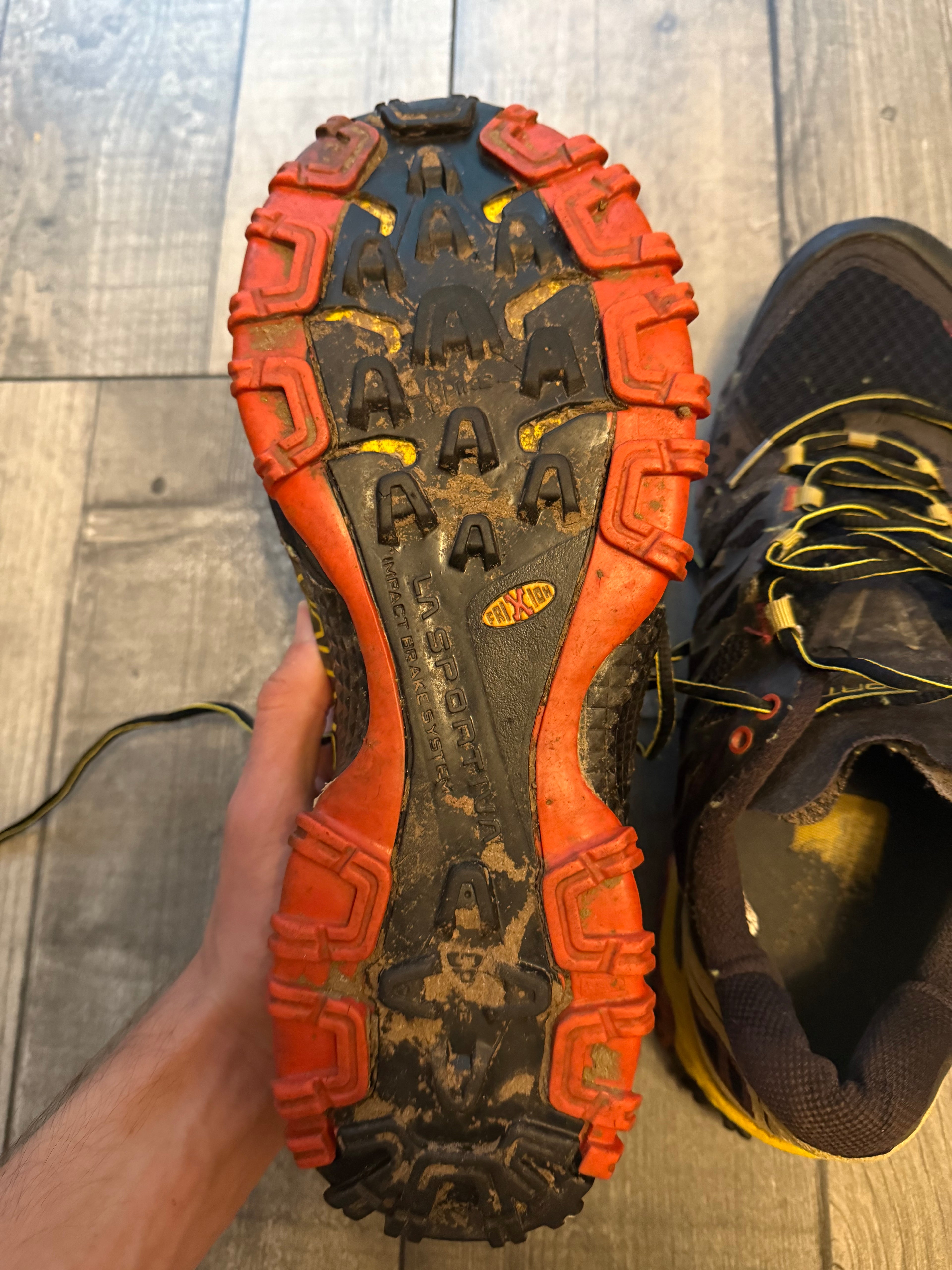 La Sportiva bushido III - heavily used