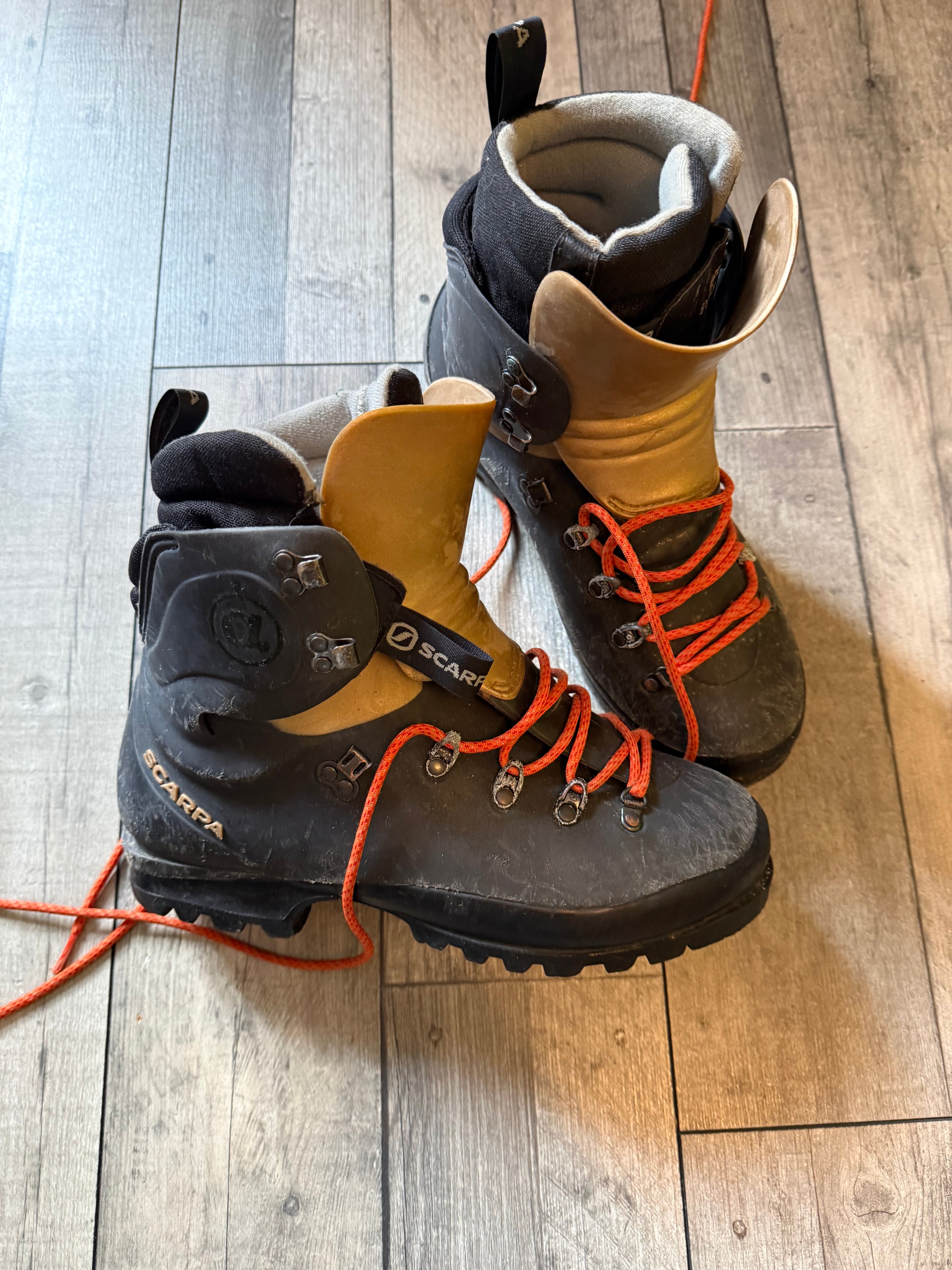 Scarps Alpha double boots