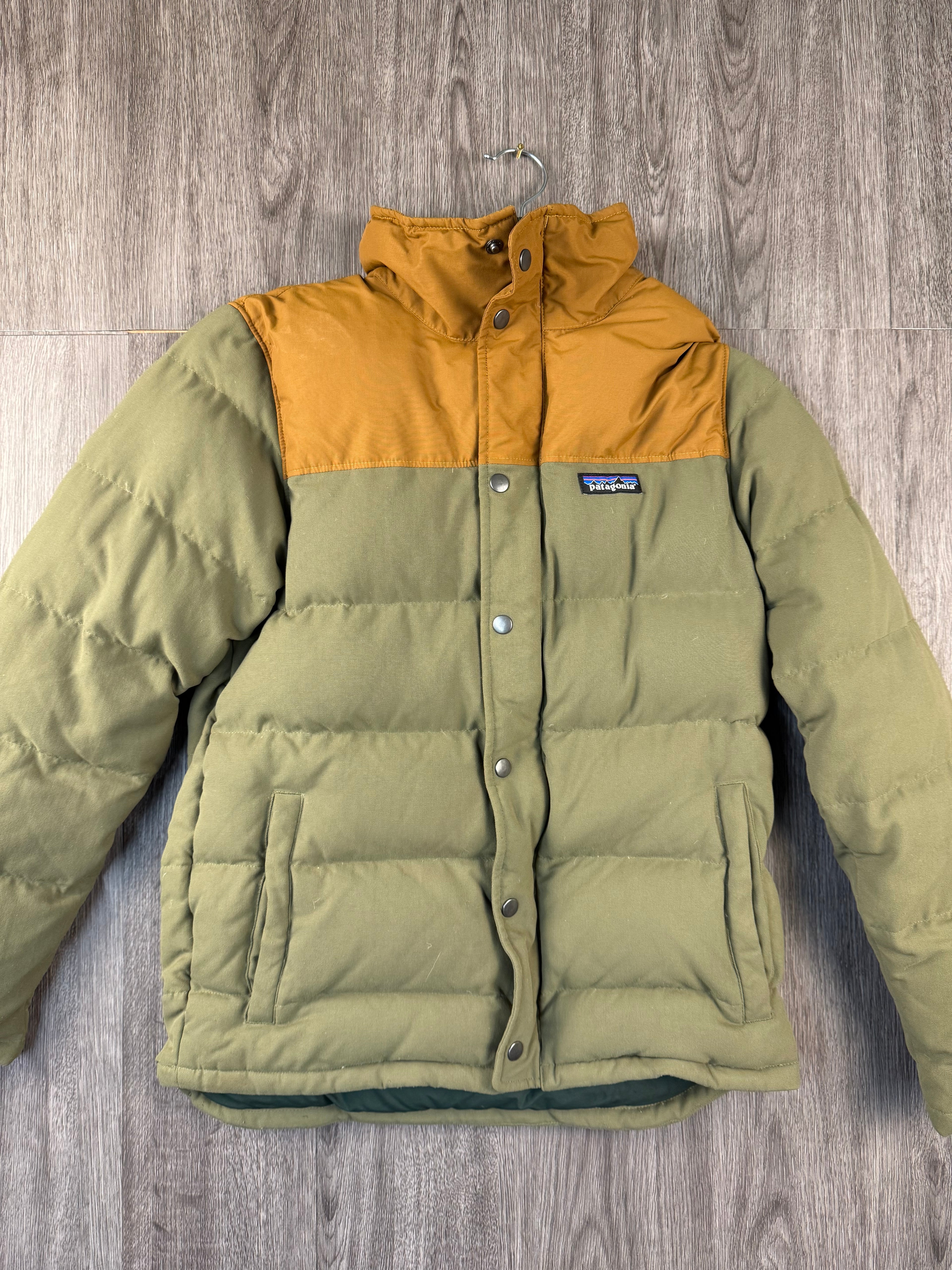 Men’s Patagonia canvas down jacket - extra small