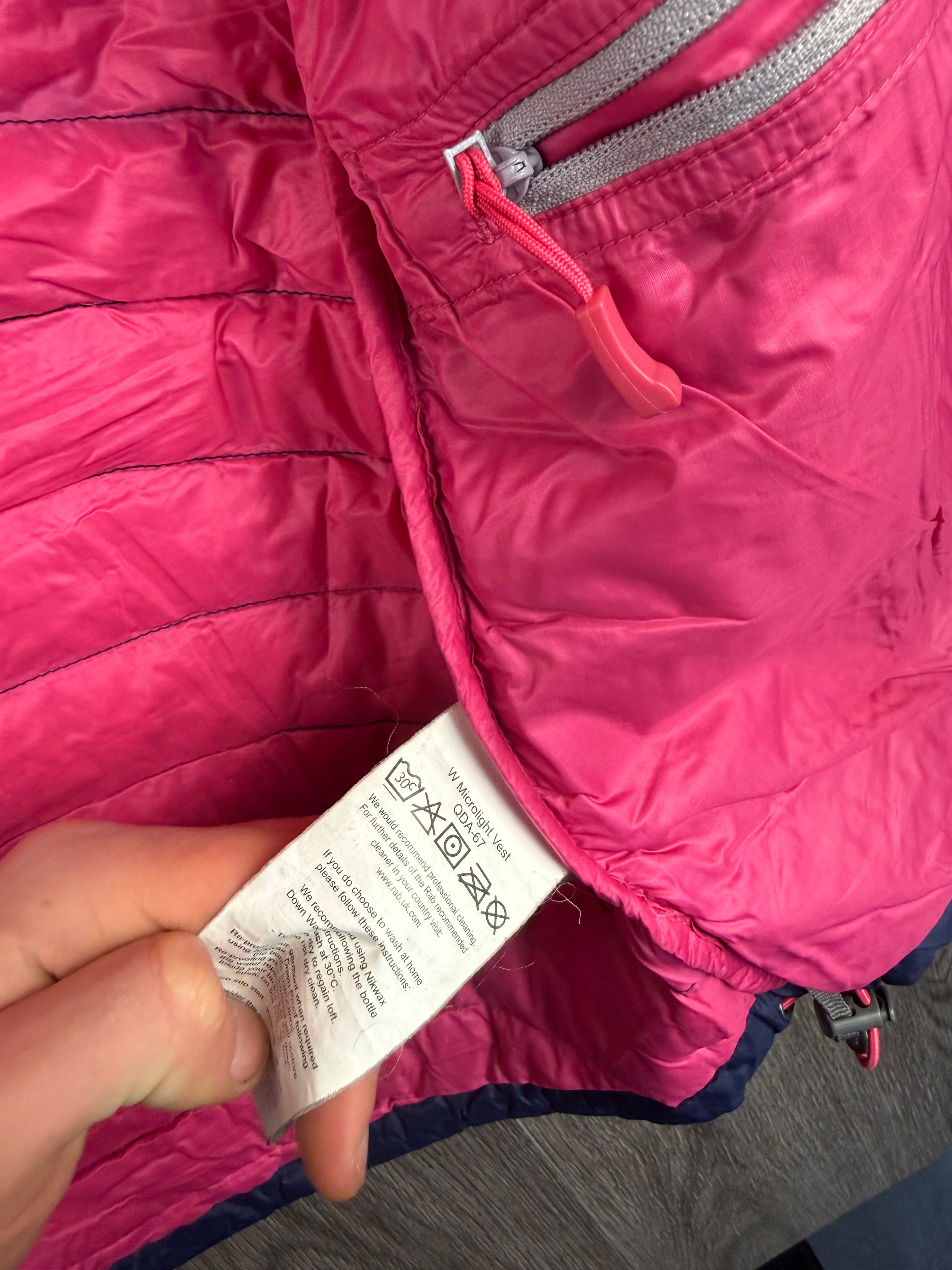 Women’s Rab microlight vest - UK12