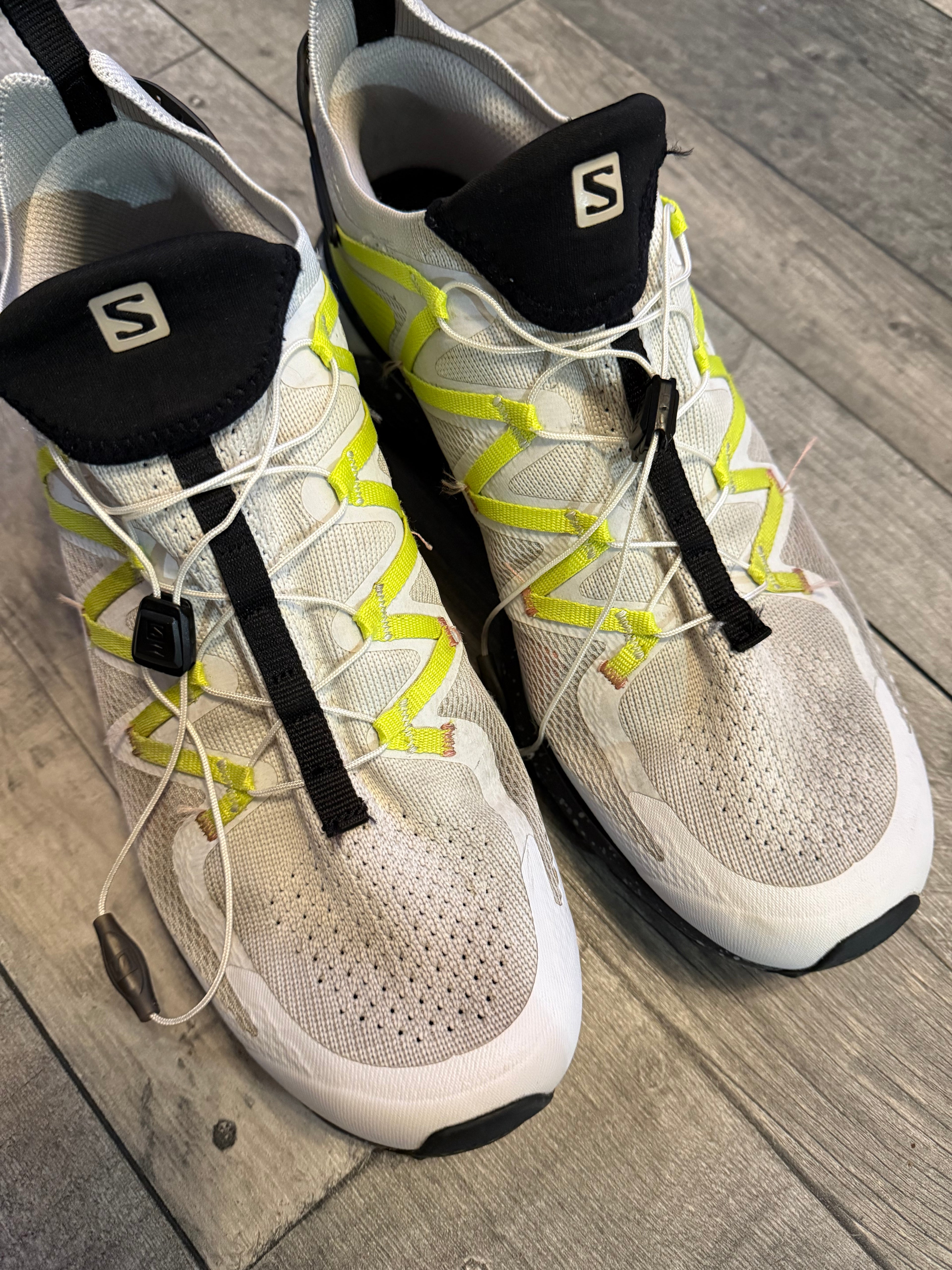Salomon xt rush white lime green