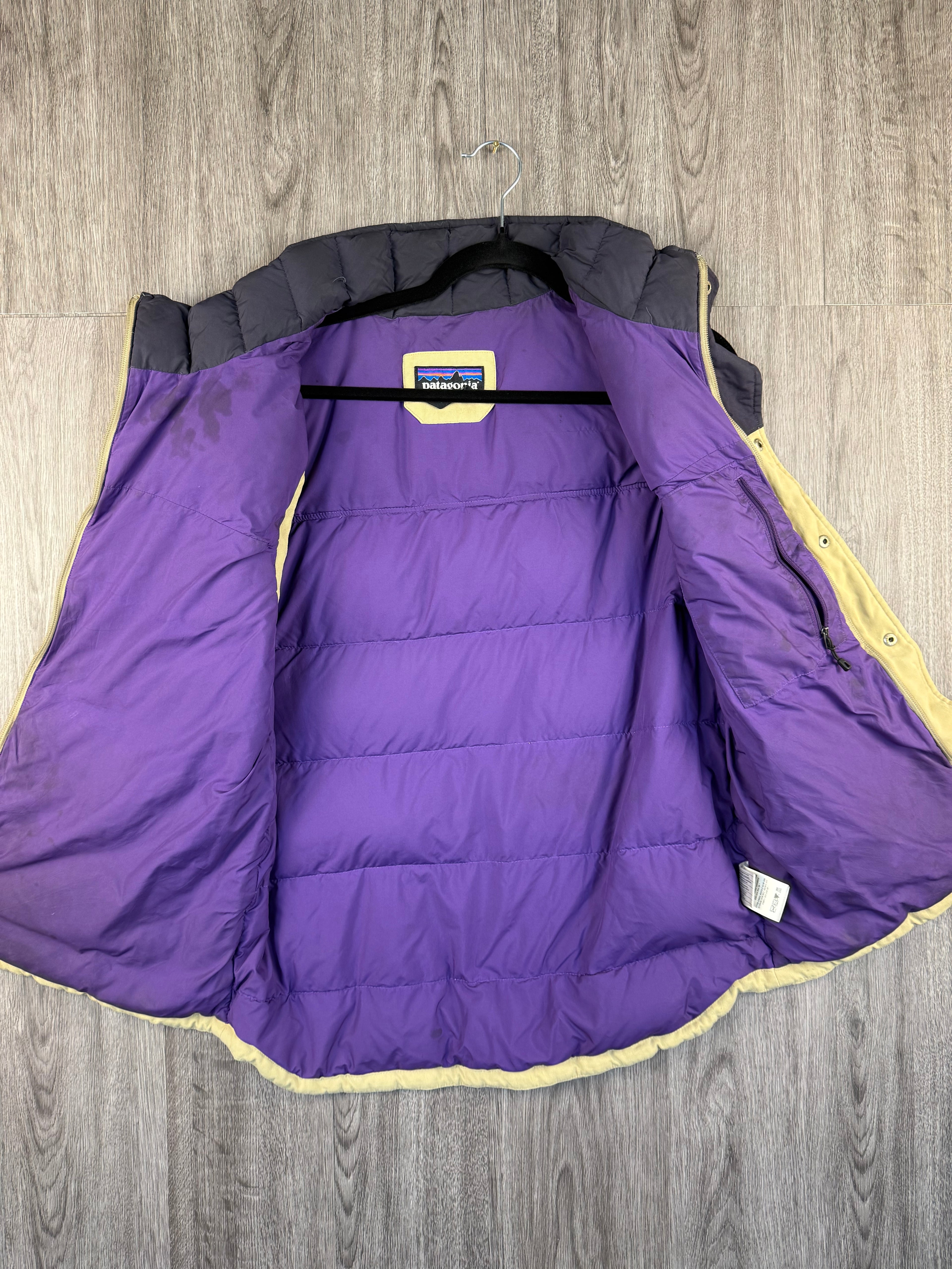 Men’s Patagonia canvas gillet - medium