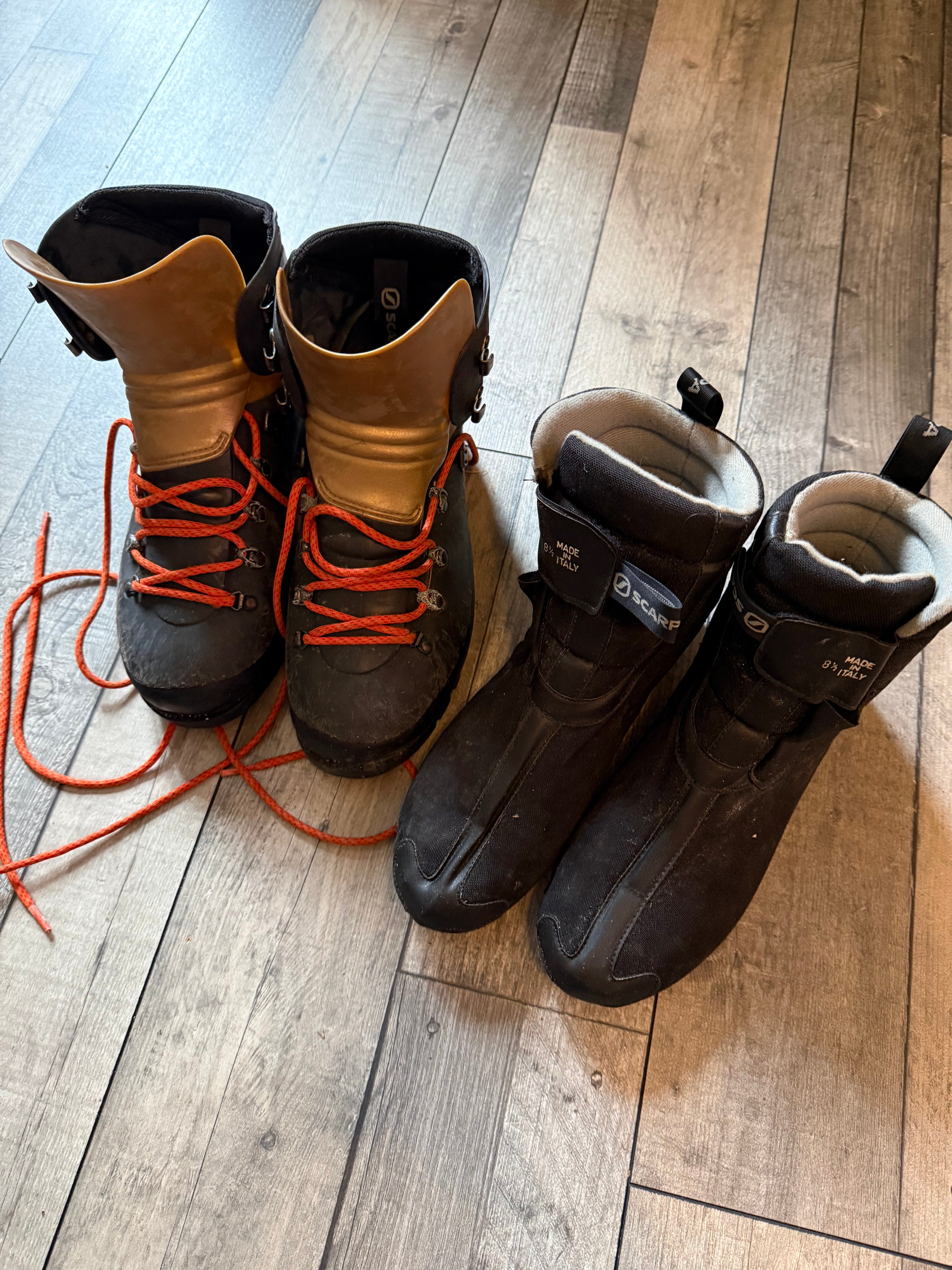 Scarps Alpha double boots