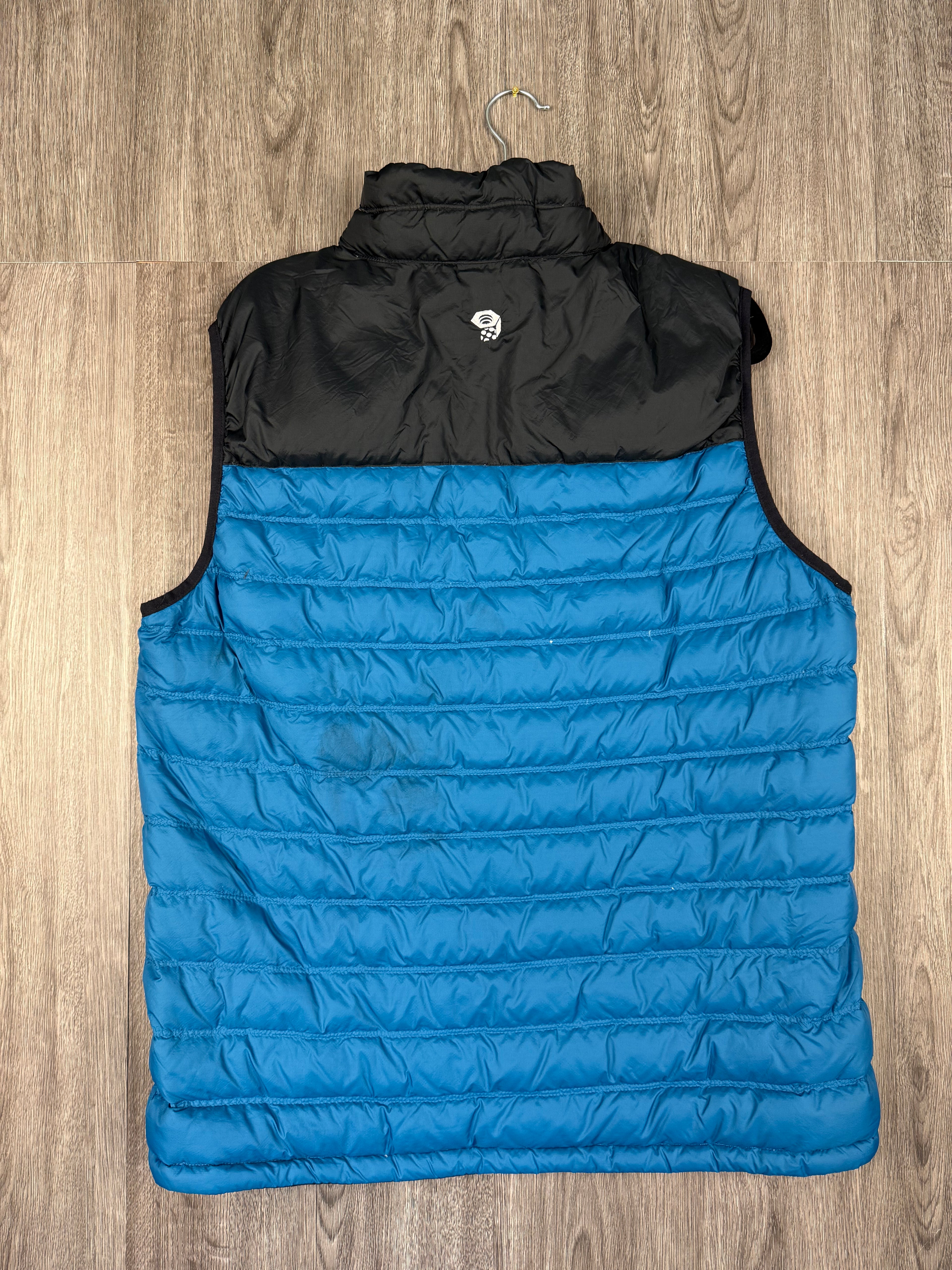 Men’s mountain hardwear down gillet - large