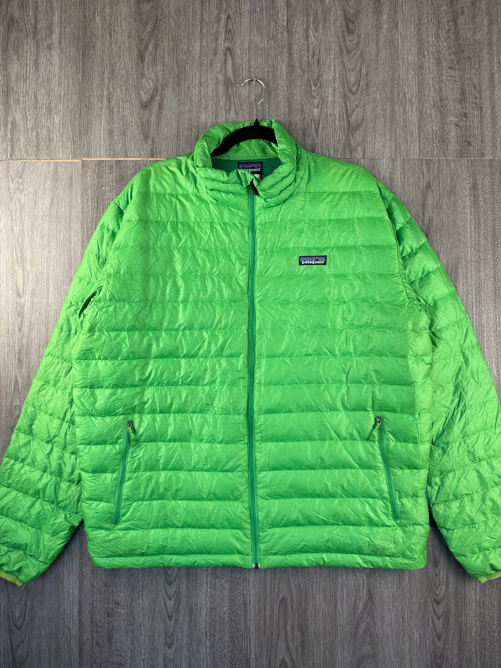 Men’s Patagonia down jacket (repaired) - large