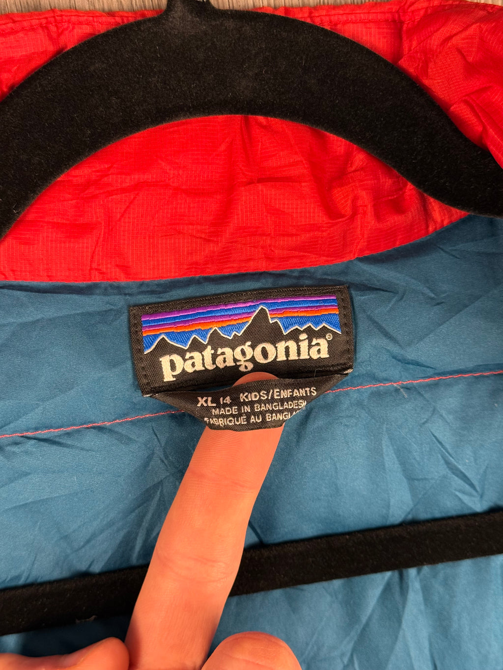 Kids Patagonia down puffer - 14years
