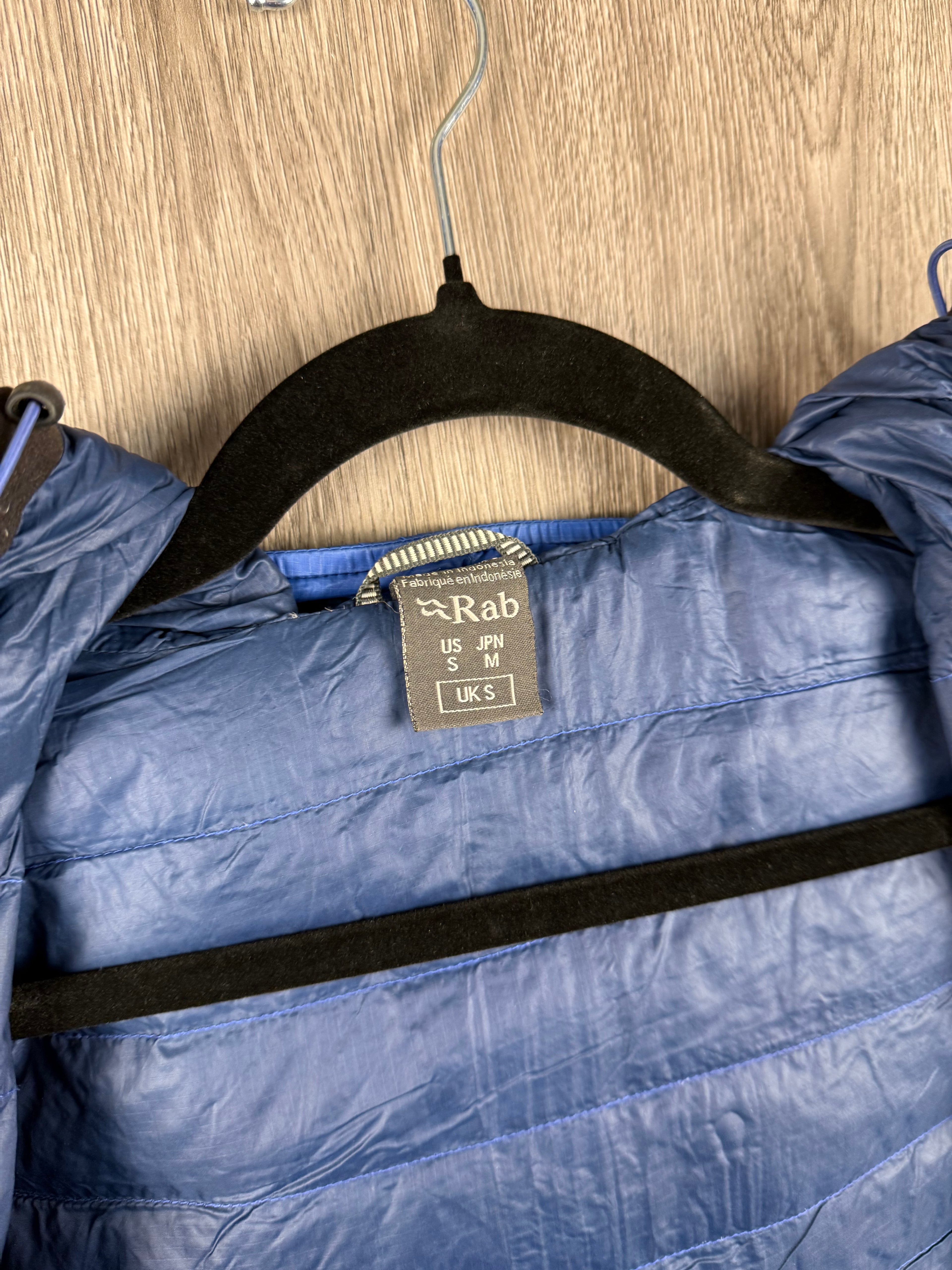 Men’s Rab microlight alpine down jacket - small