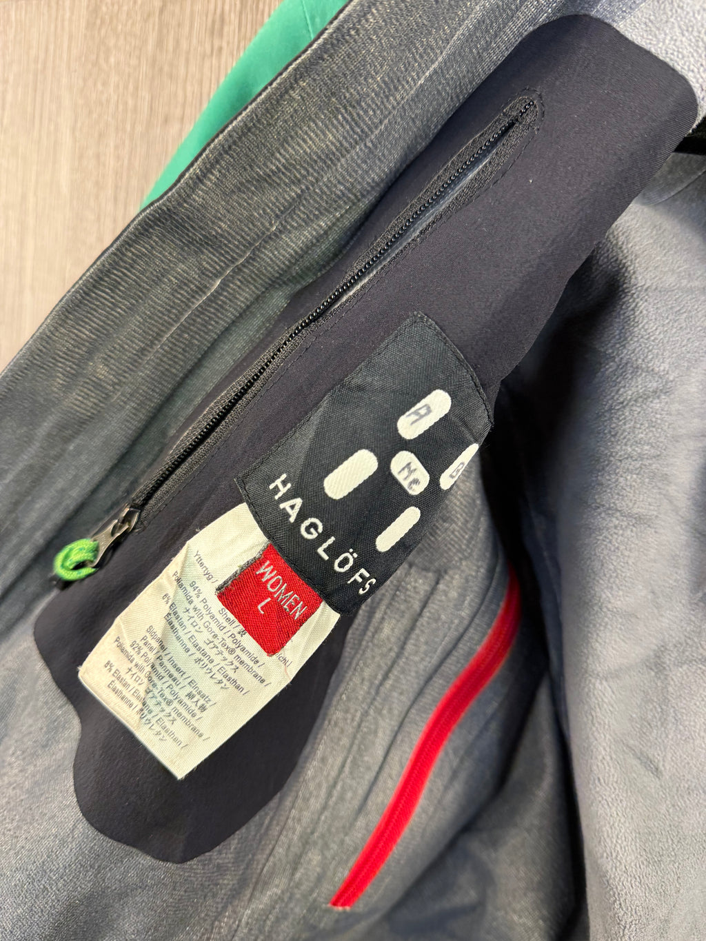 Haglöfs Gore-Tex Softshell Ski Jacket – Women’s Large