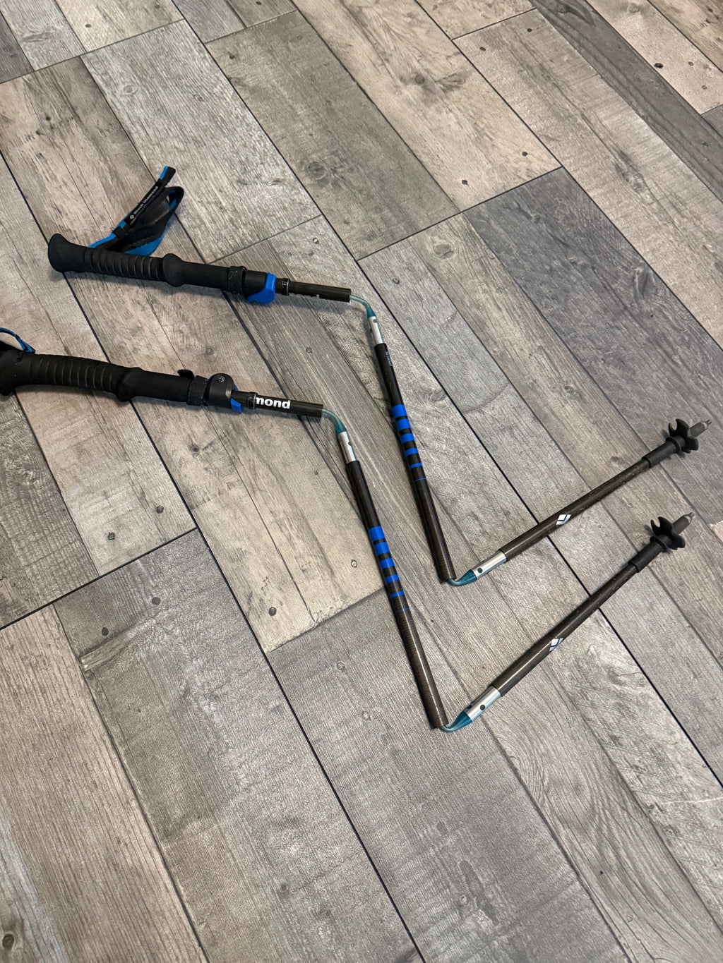 2x Black Diamond flz carbon 95cm-110cm