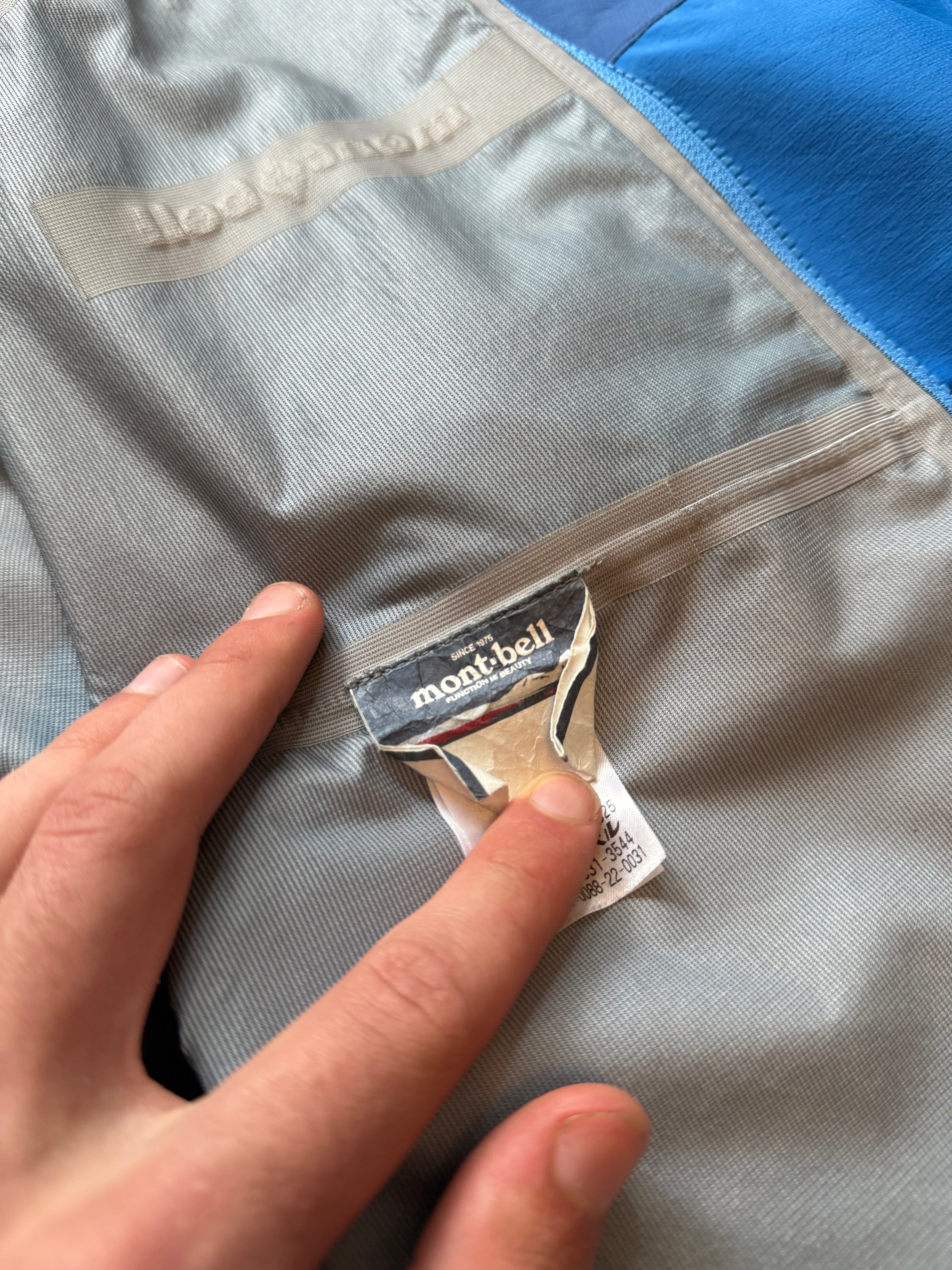 Montbell goretex hard shell