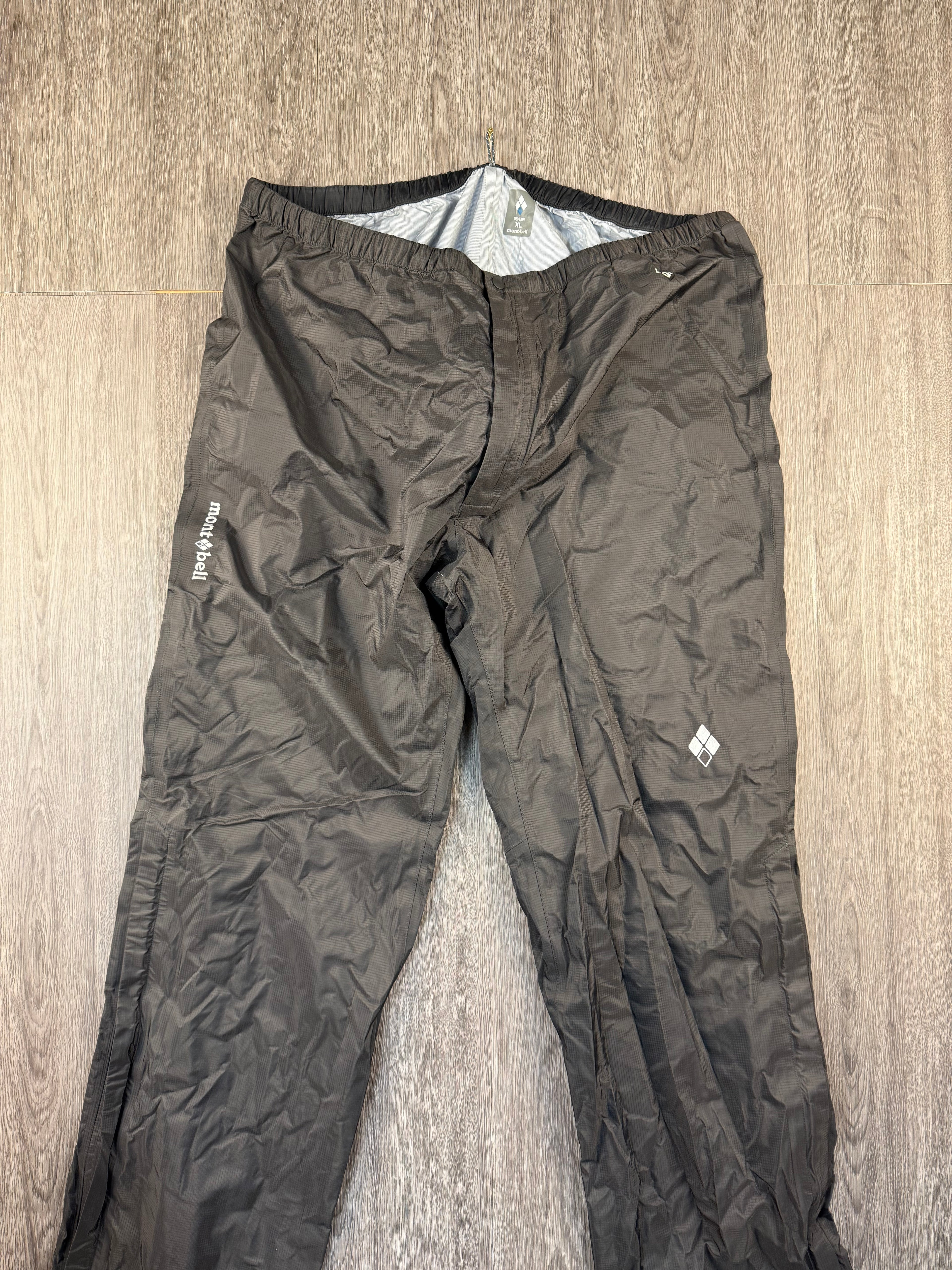 Men’s montbell waterproof trousers - extra large