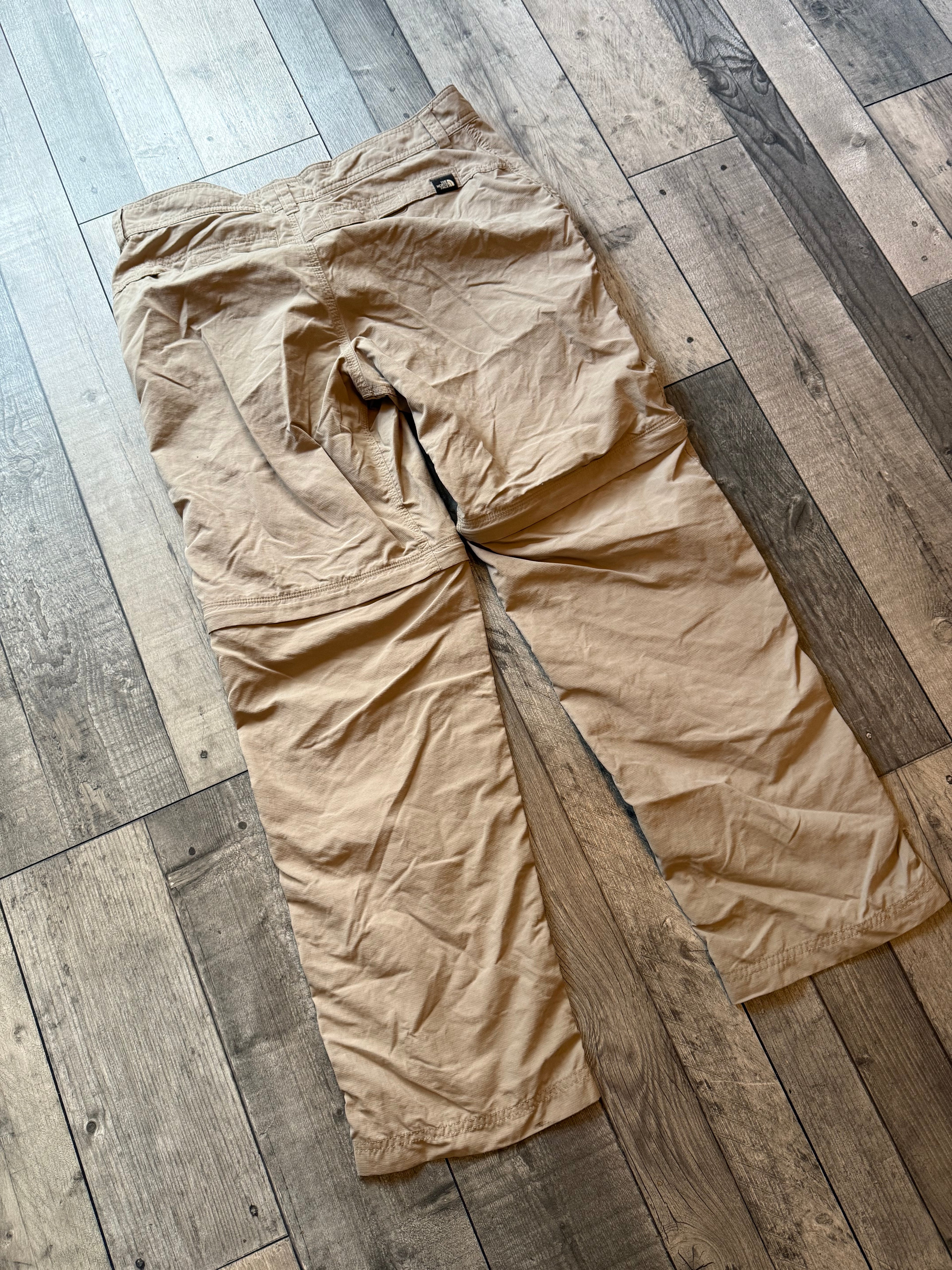The North Face zip off hiking trousers