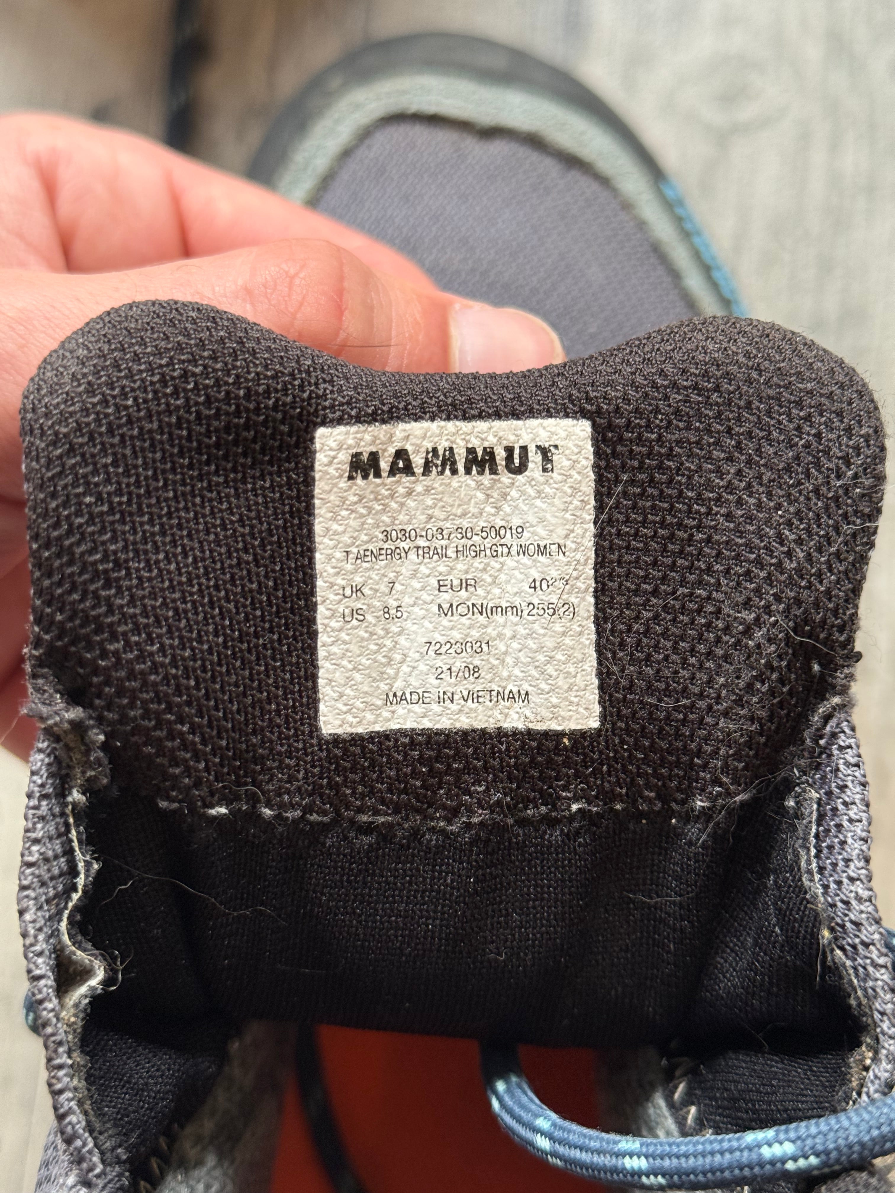Mammut aenergy high gtx