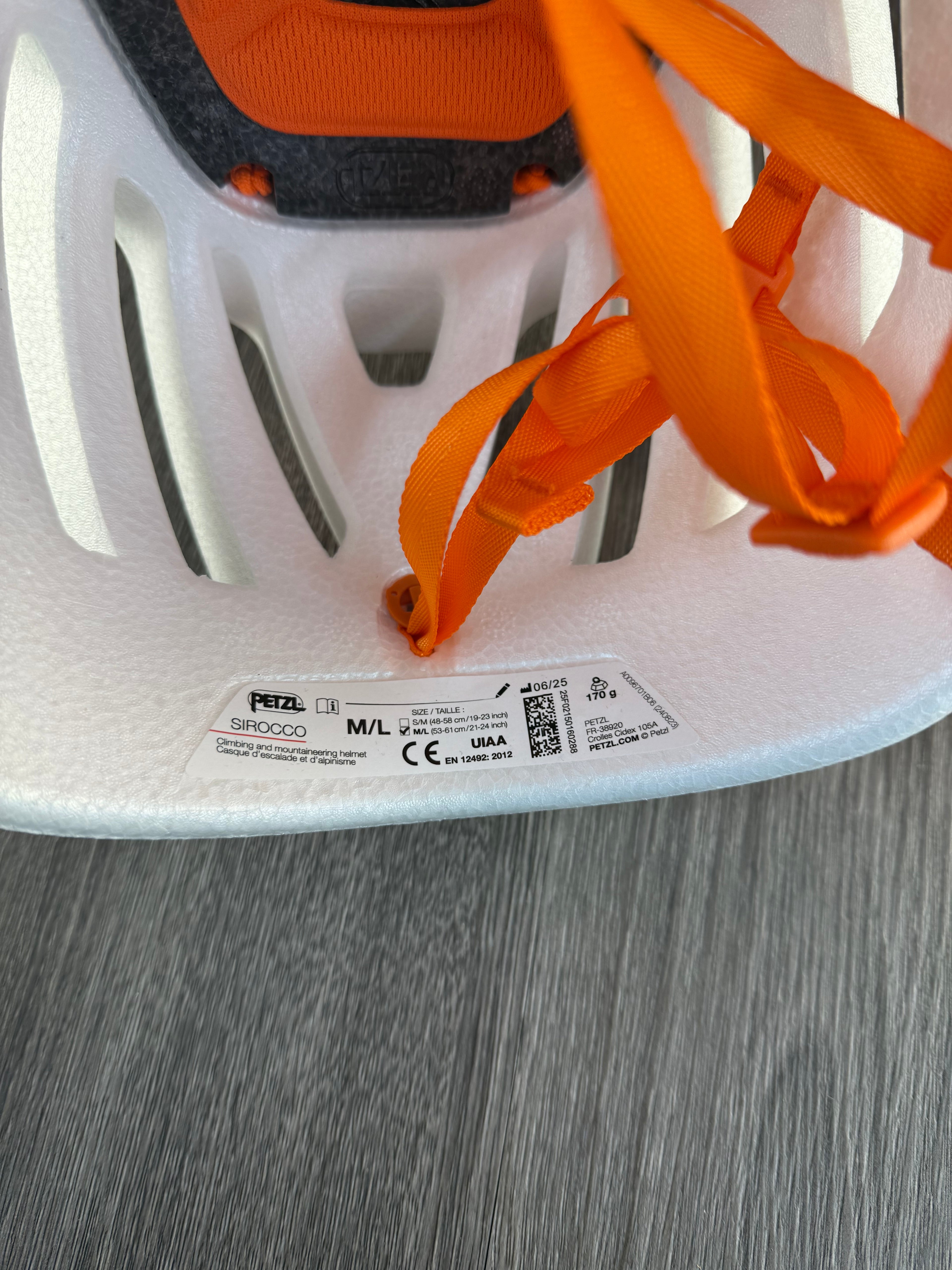 Petzl sirocco helmet - new